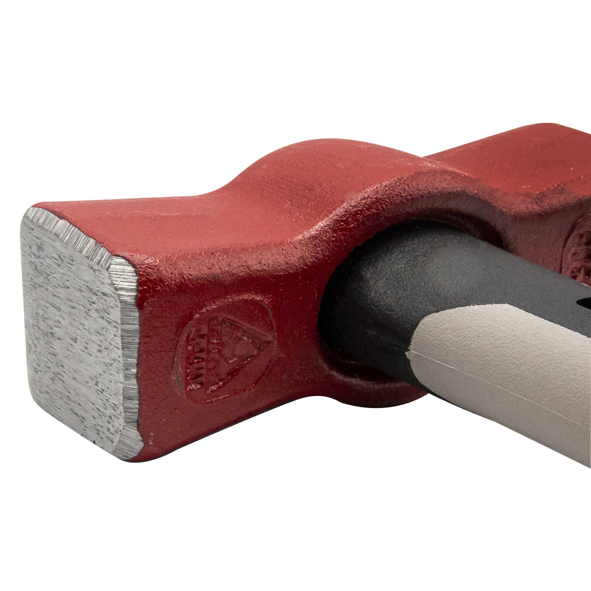 Maceta española con mango de fibra carbono sin templar para golpeo de materiales duros / 5308HRCCF