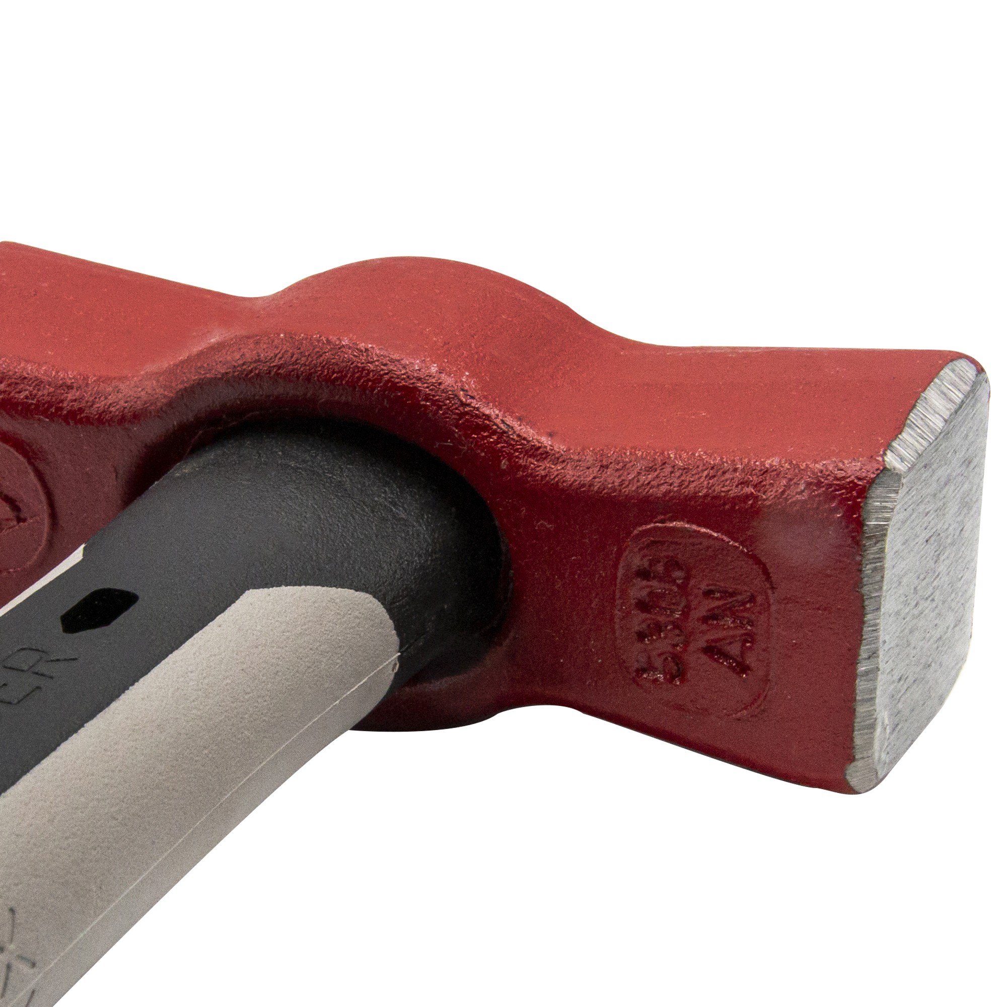 Maceta española con mango de fibra carbono sin templar para golpeo de materiales duros / 5308HRCCF