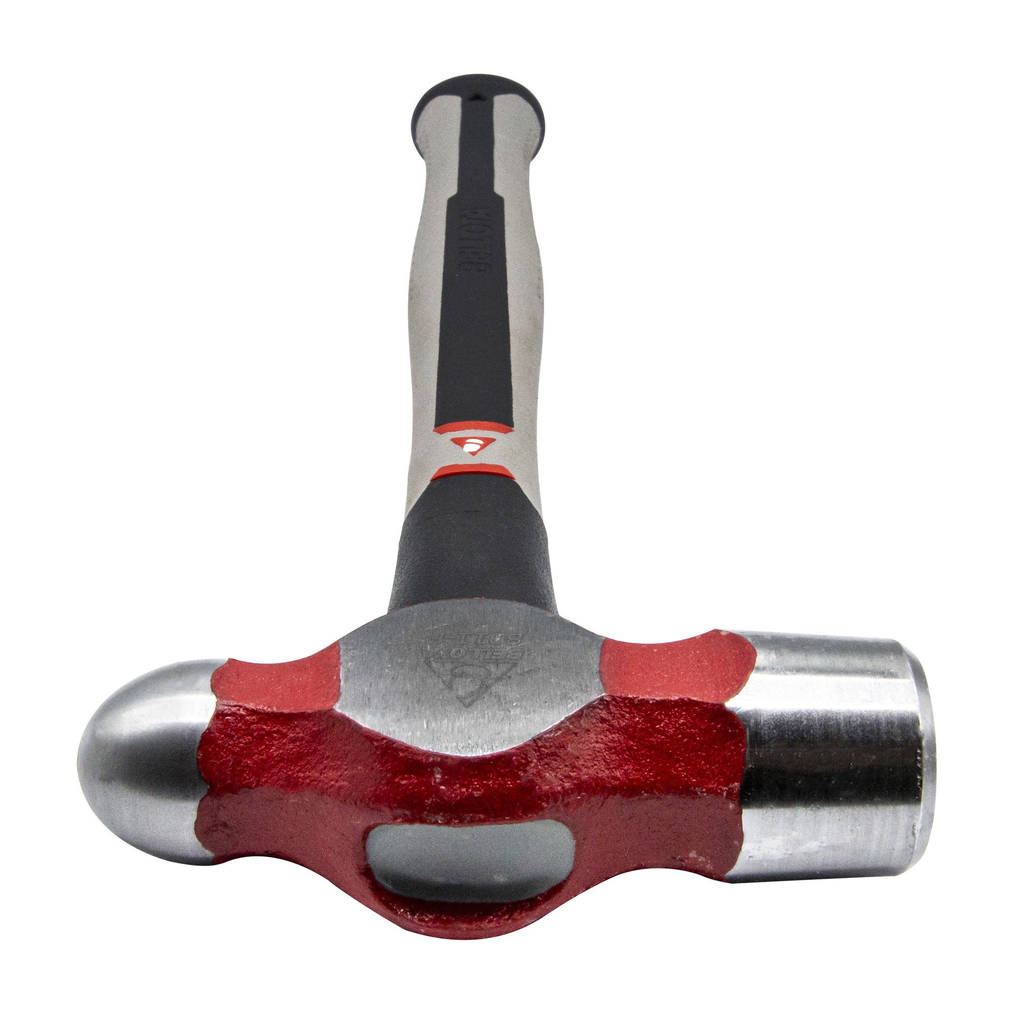 Martillo mecánico de bola con mango de fibra sin templar para golpear materiales duros / 8011HRCCF