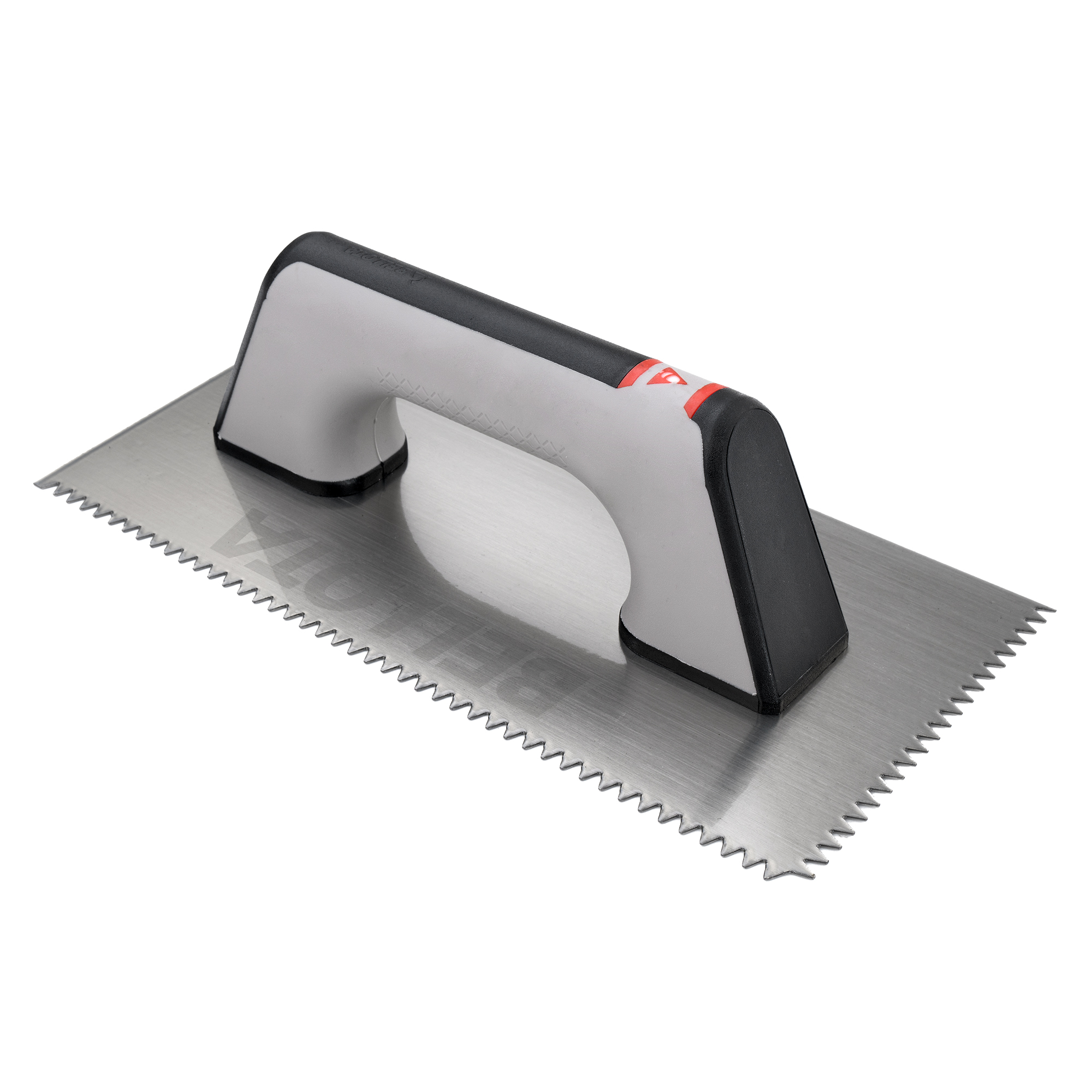 Peine diente triangular con mango bimaterial para trabajos de alicatado y solado / 5871BIM