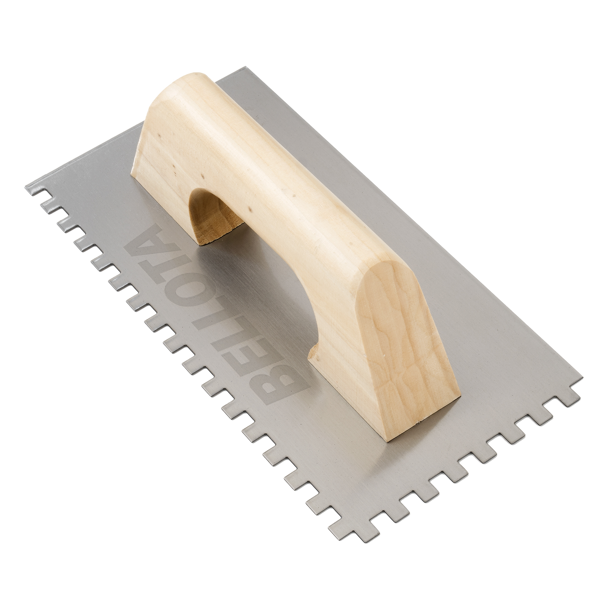 Peine diente castillo con mango madera para trabajos de alicatado y solado / 5873