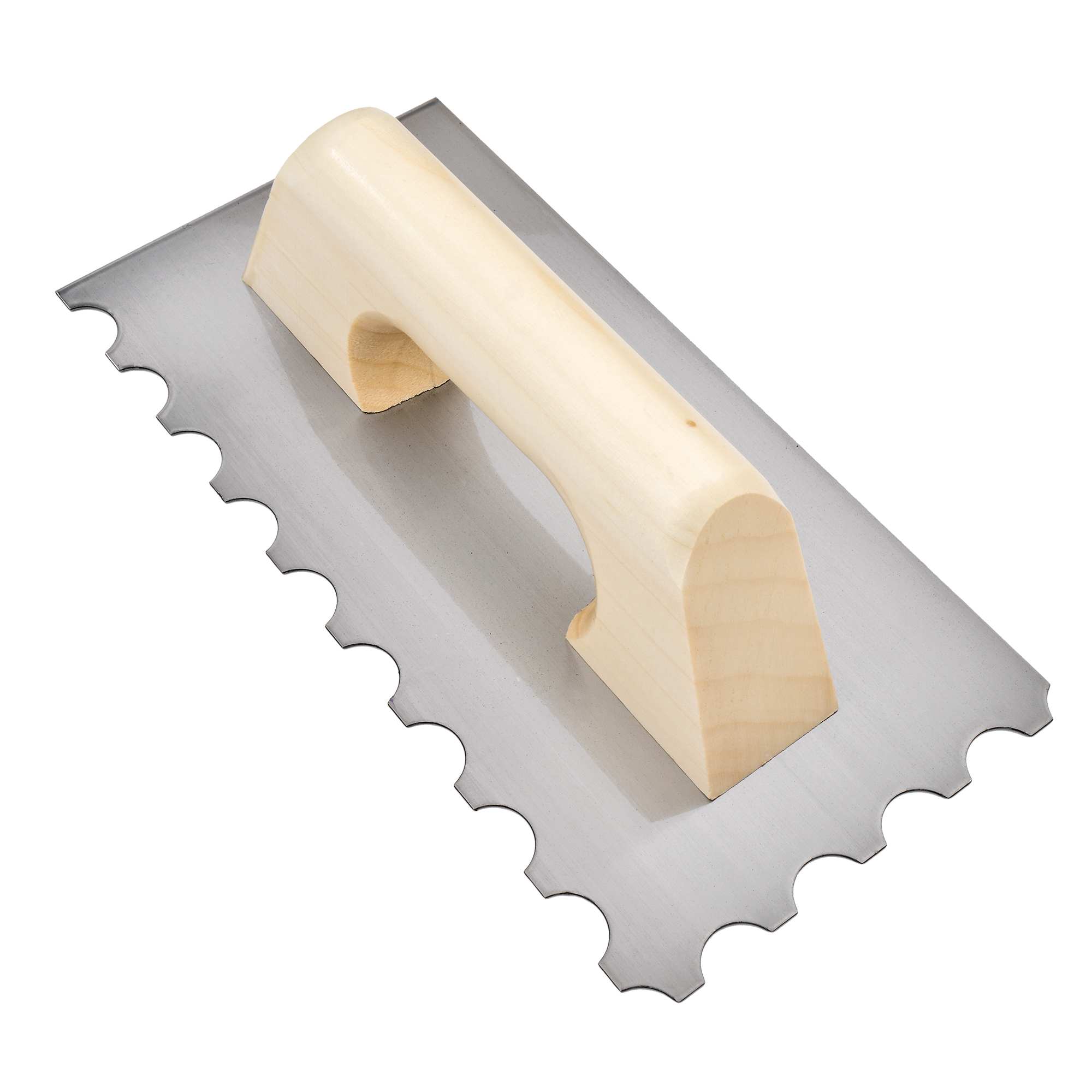 Peine diente radio con mango madera para trabajos de alicatado y solado / 5873R