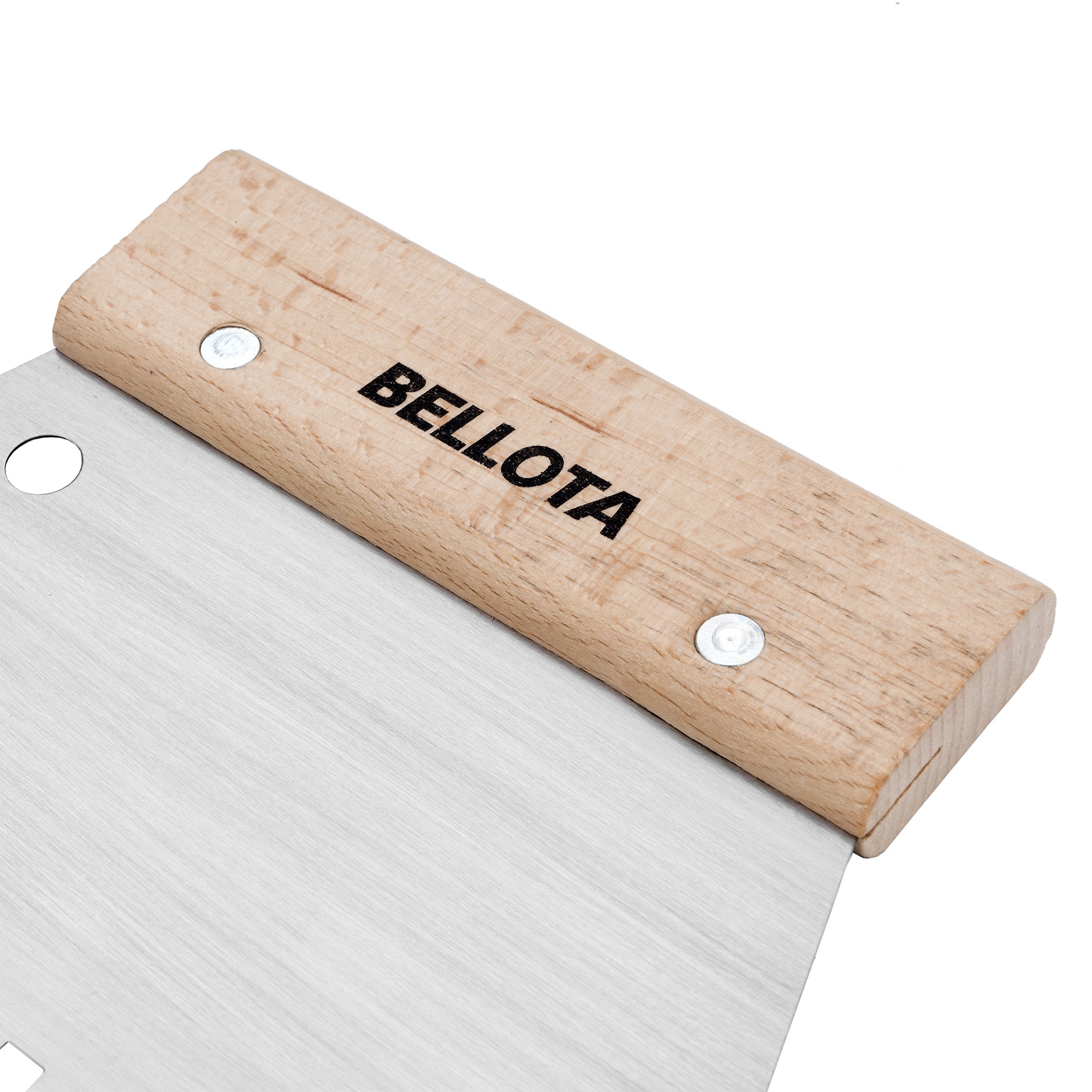 Peine espátula diente castillo con mango madera para trabajos de alicatado y solado / 5877