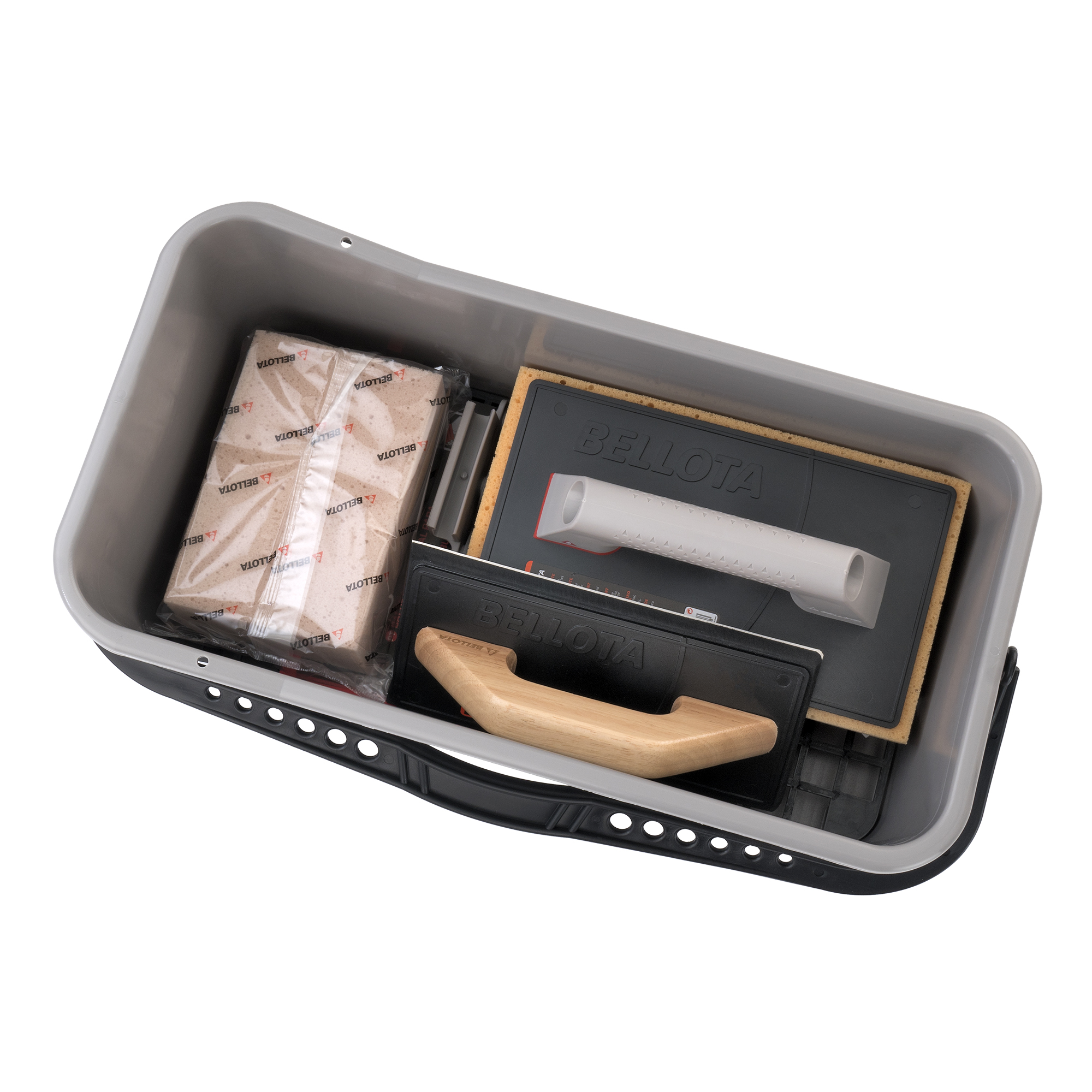 Kit cubo profesional de limpieza para trabajos de alicatado / 58003KIT