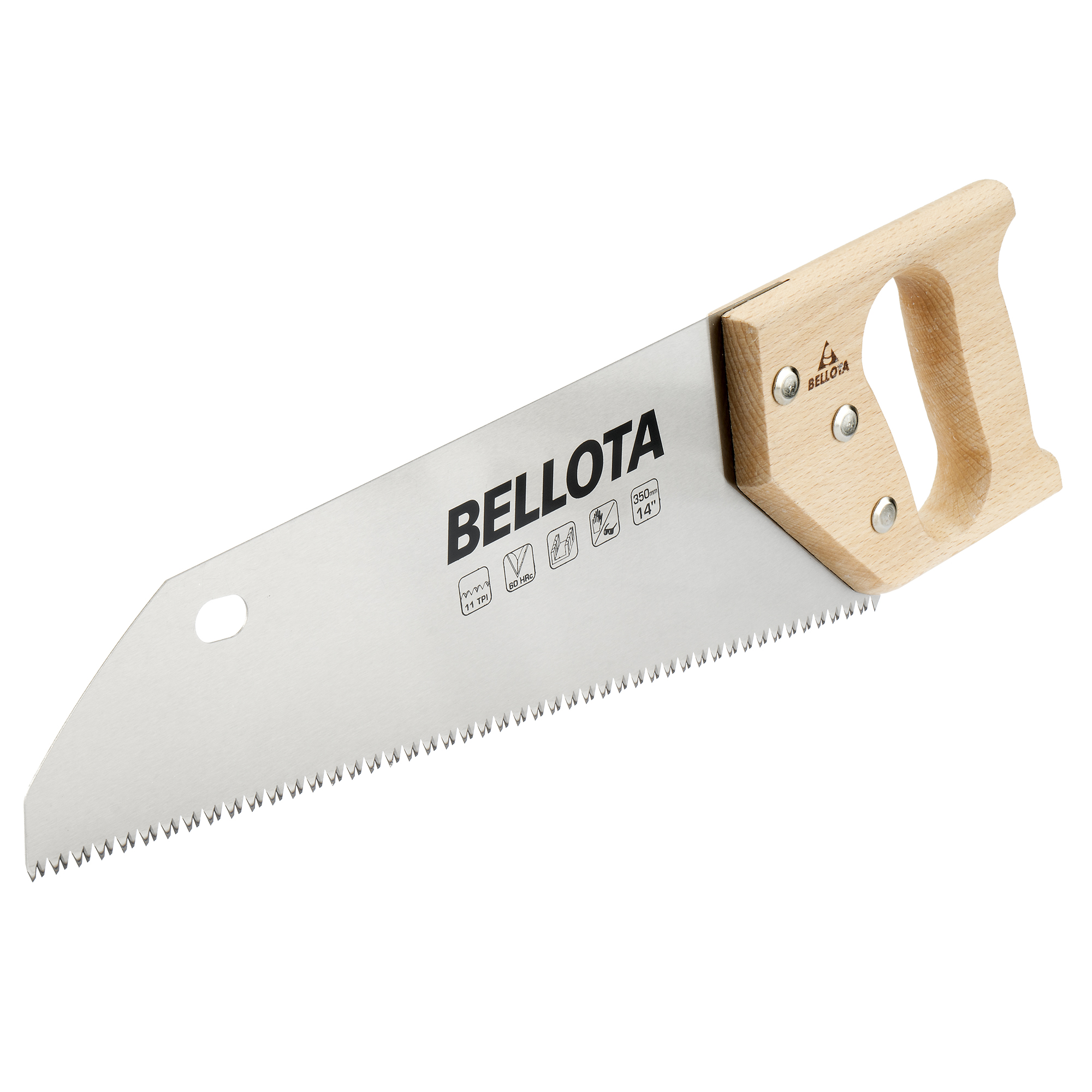 Miniatura Serrucho carpintero con mango de madera PEFC / 4551