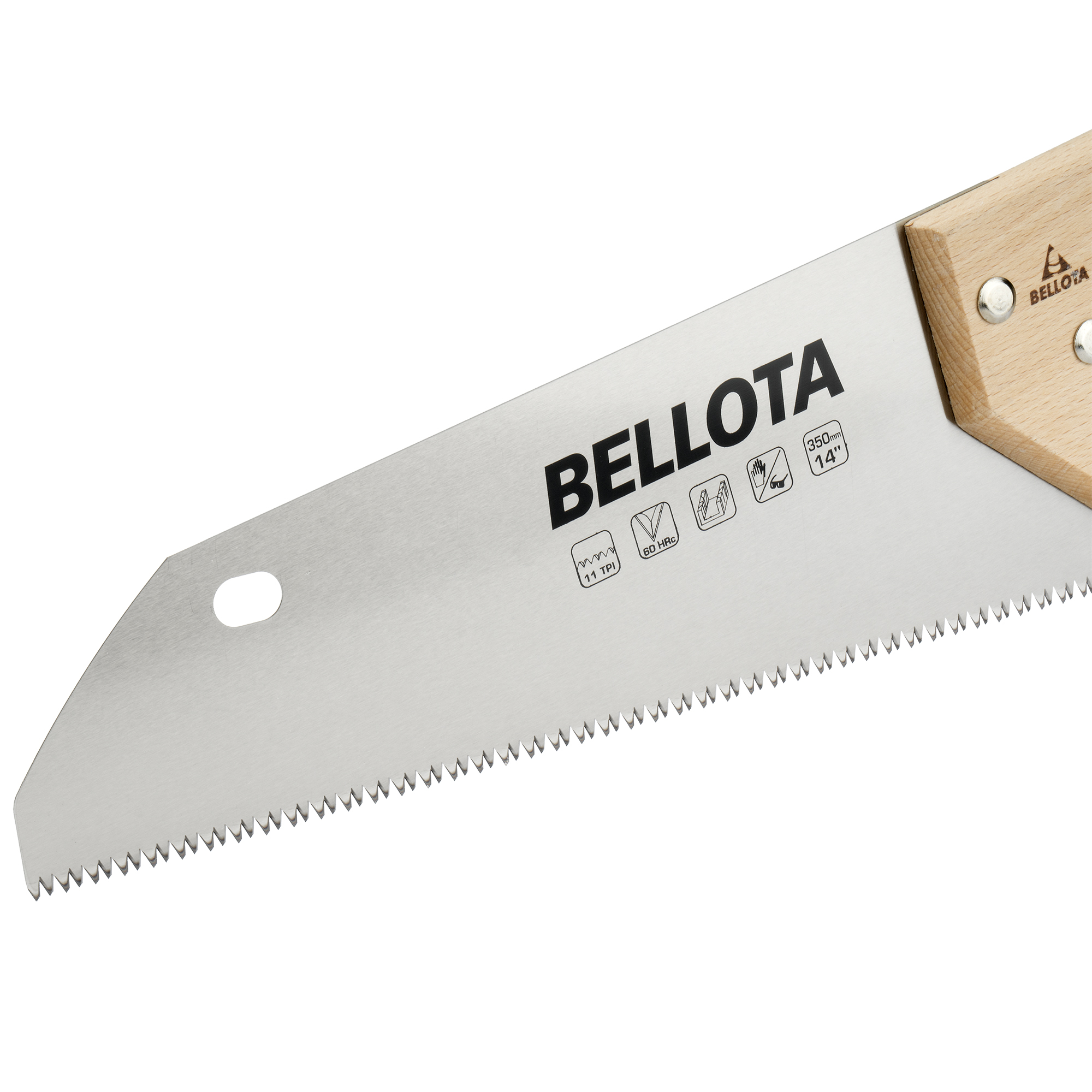 Miniatura Serrucho carpintero con mango de madera PEFC / 4551