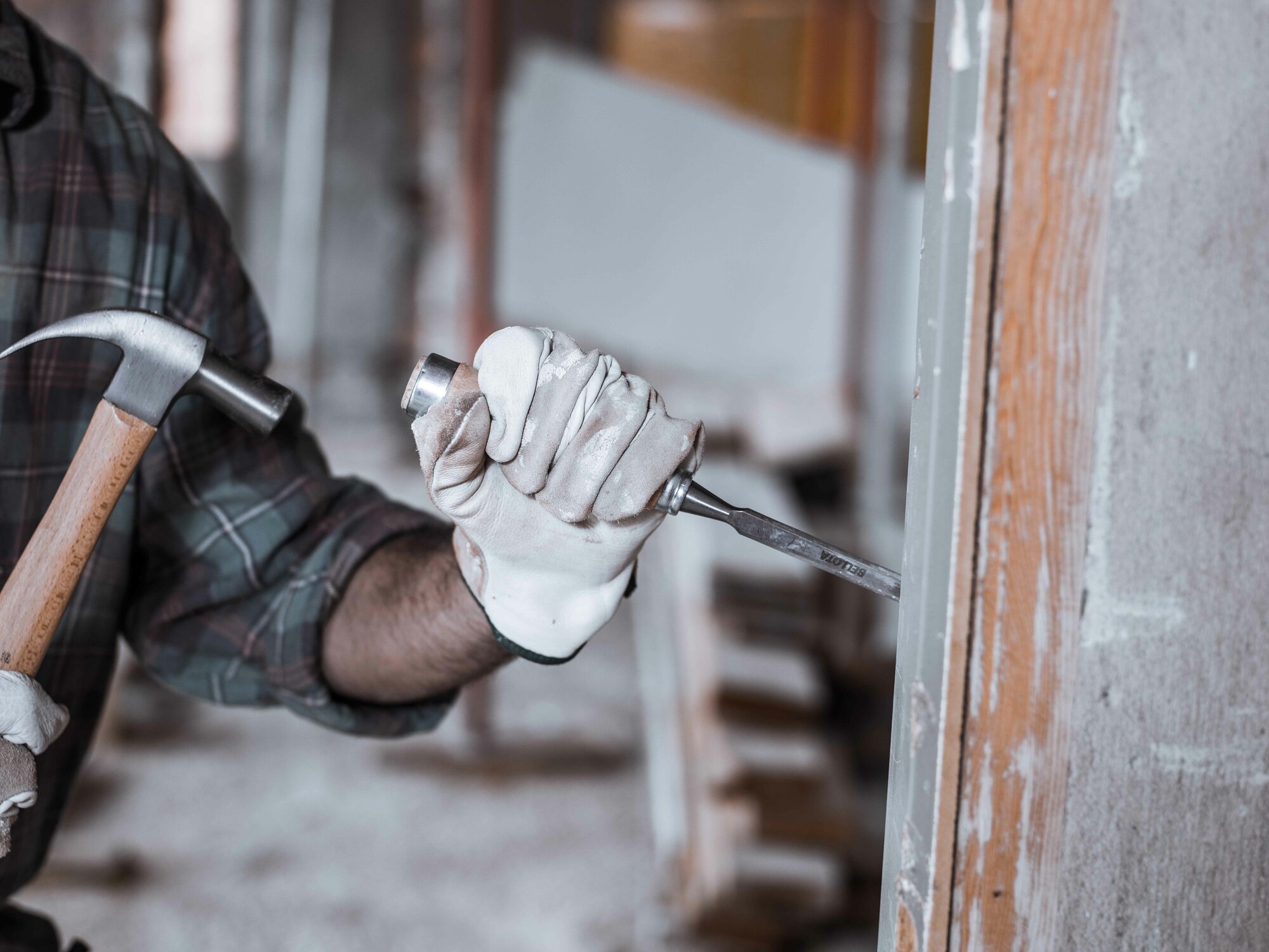 Formón con mango madera / 4651