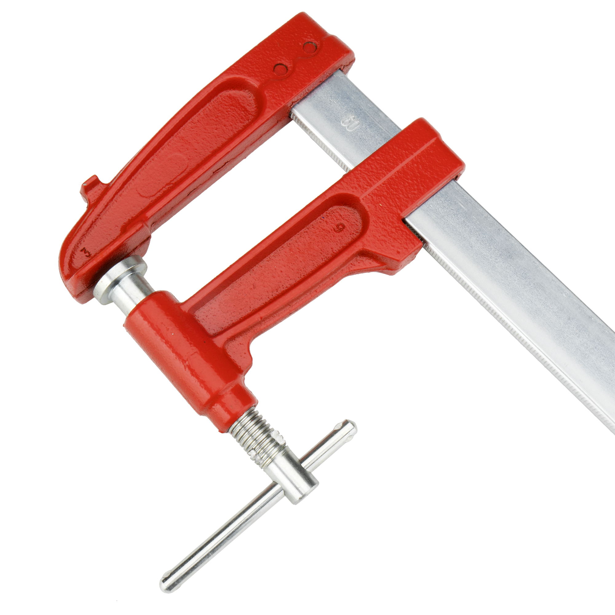 Sargento profesional extra con émbolo y mango en cruz de 120 mm de alcance / 51225