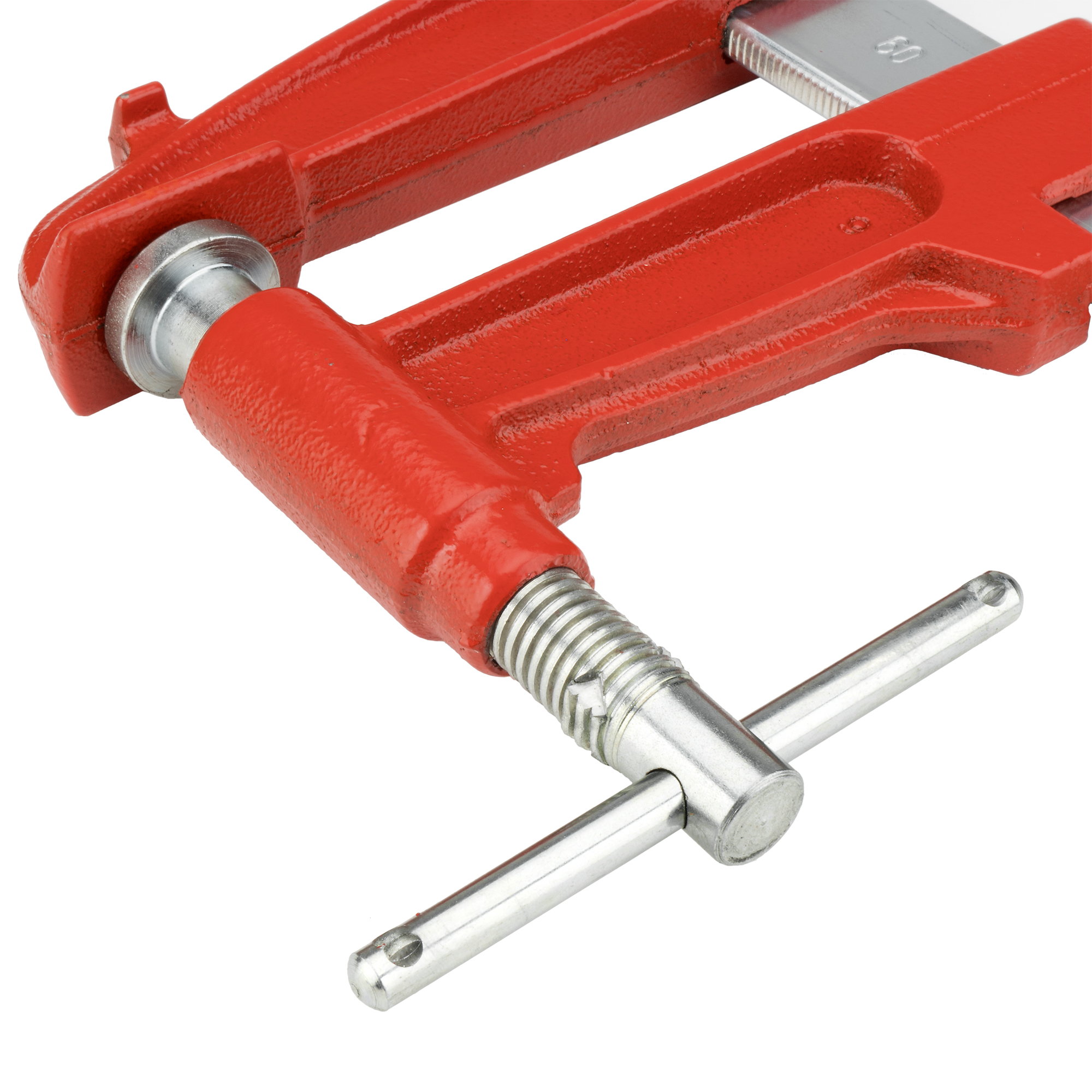 Sargento profesional extra con émbolo y mango en cruz de 120 mm de alcance / 51225