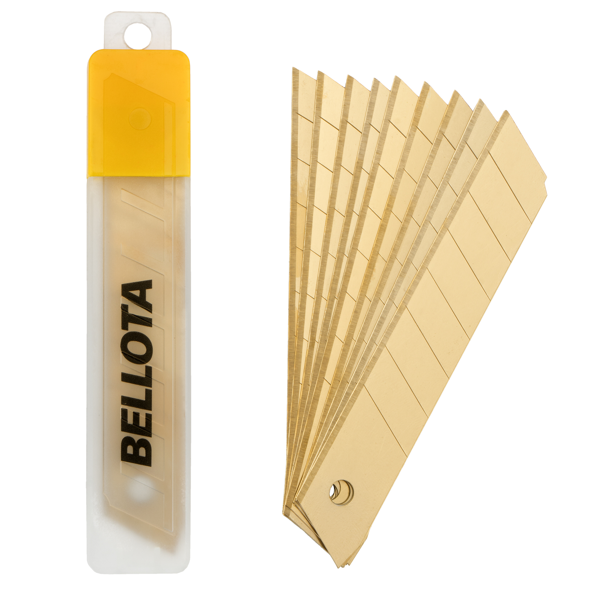 Hojas recambio titanium para cutter de 18 mm 10 unidades / H5140618