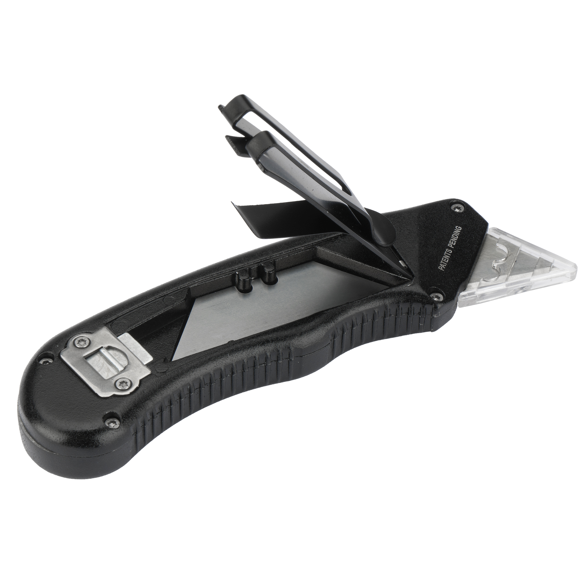 Cutter metálico con hoja trapezoidal de 19 mm para instalación de placa y trabajos de corte / 51407