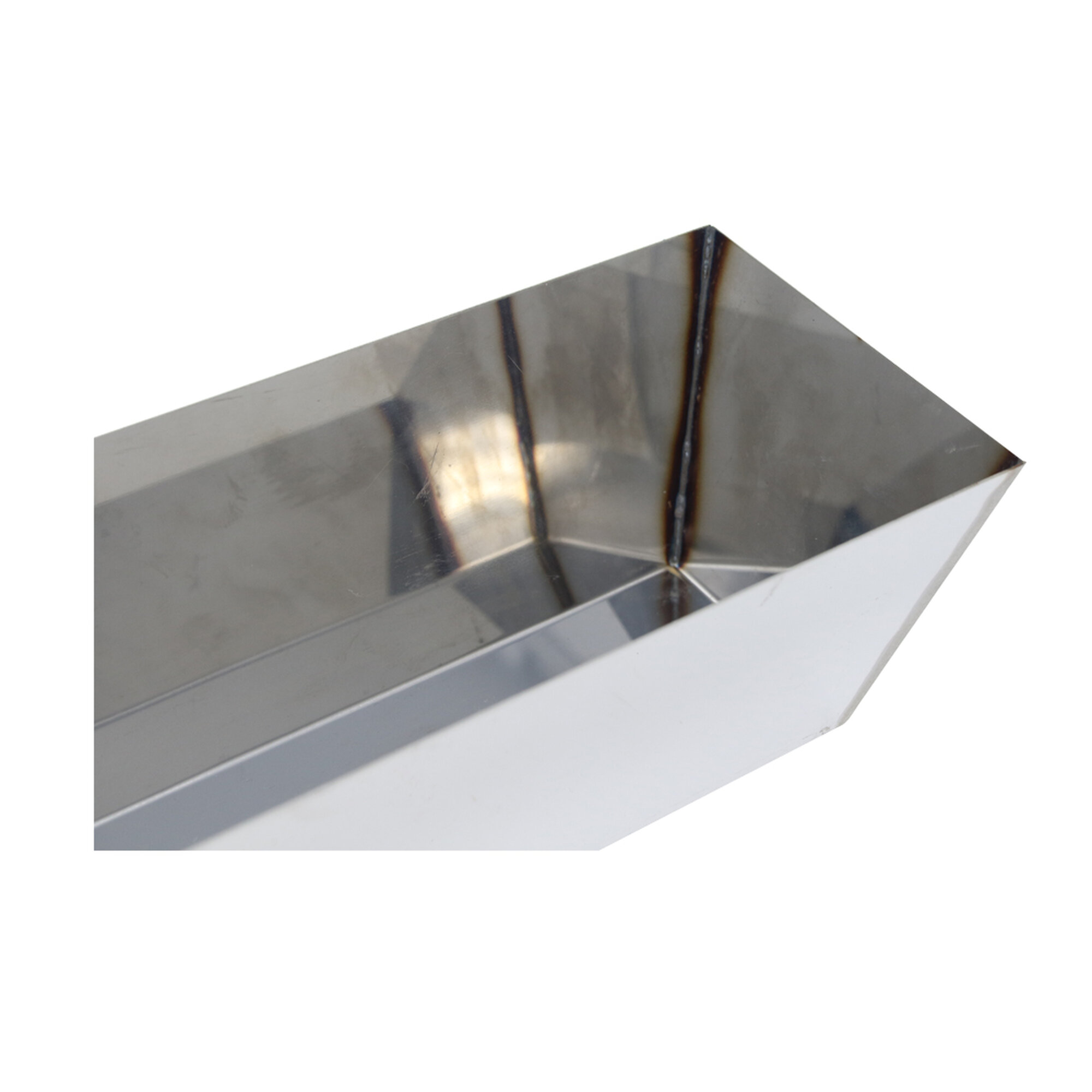 Gavetilla de acero inoxidable para remates con masilla o trabajos de acabado / 50271