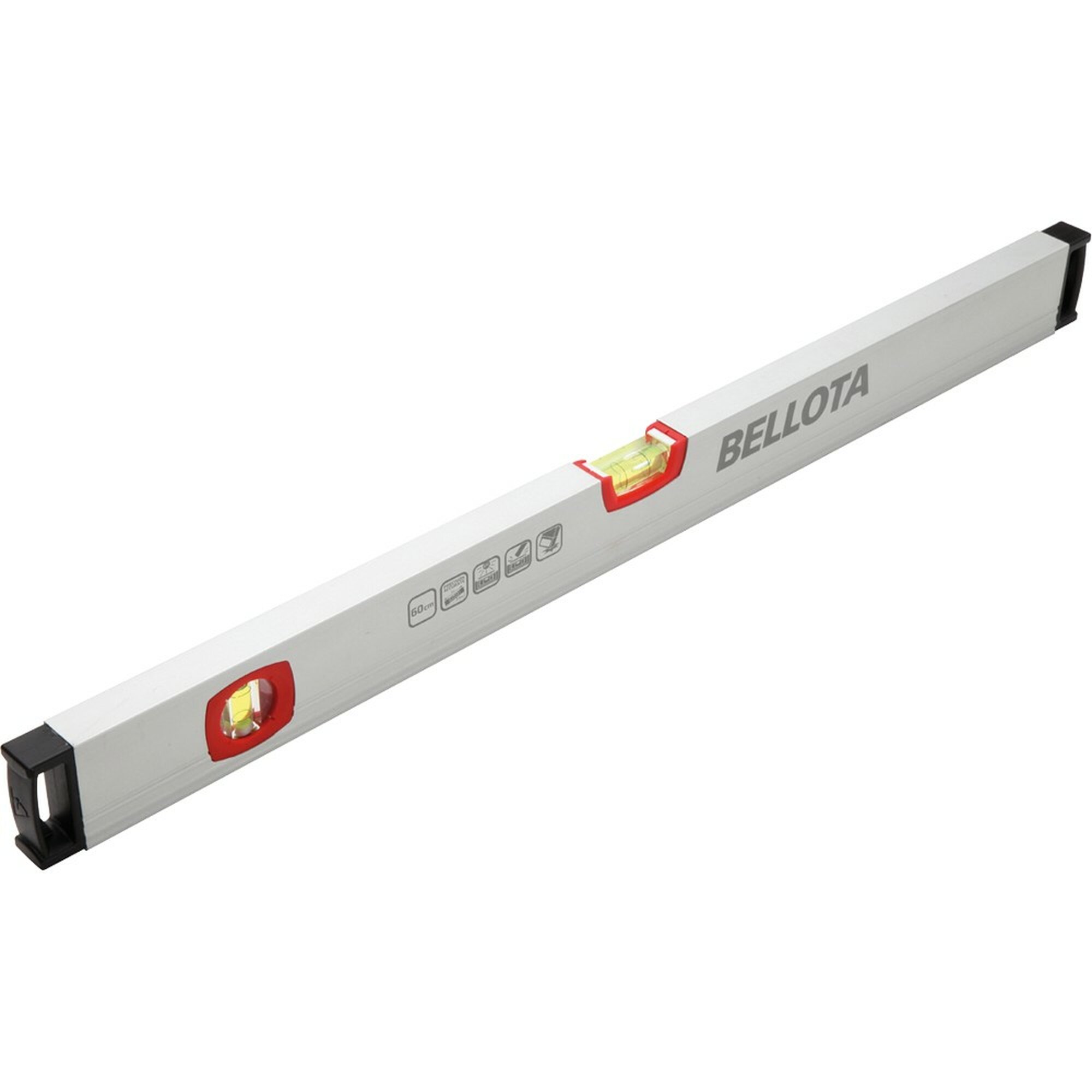 Nivel tubular de aluminio para trabajos de nivelación / 50101