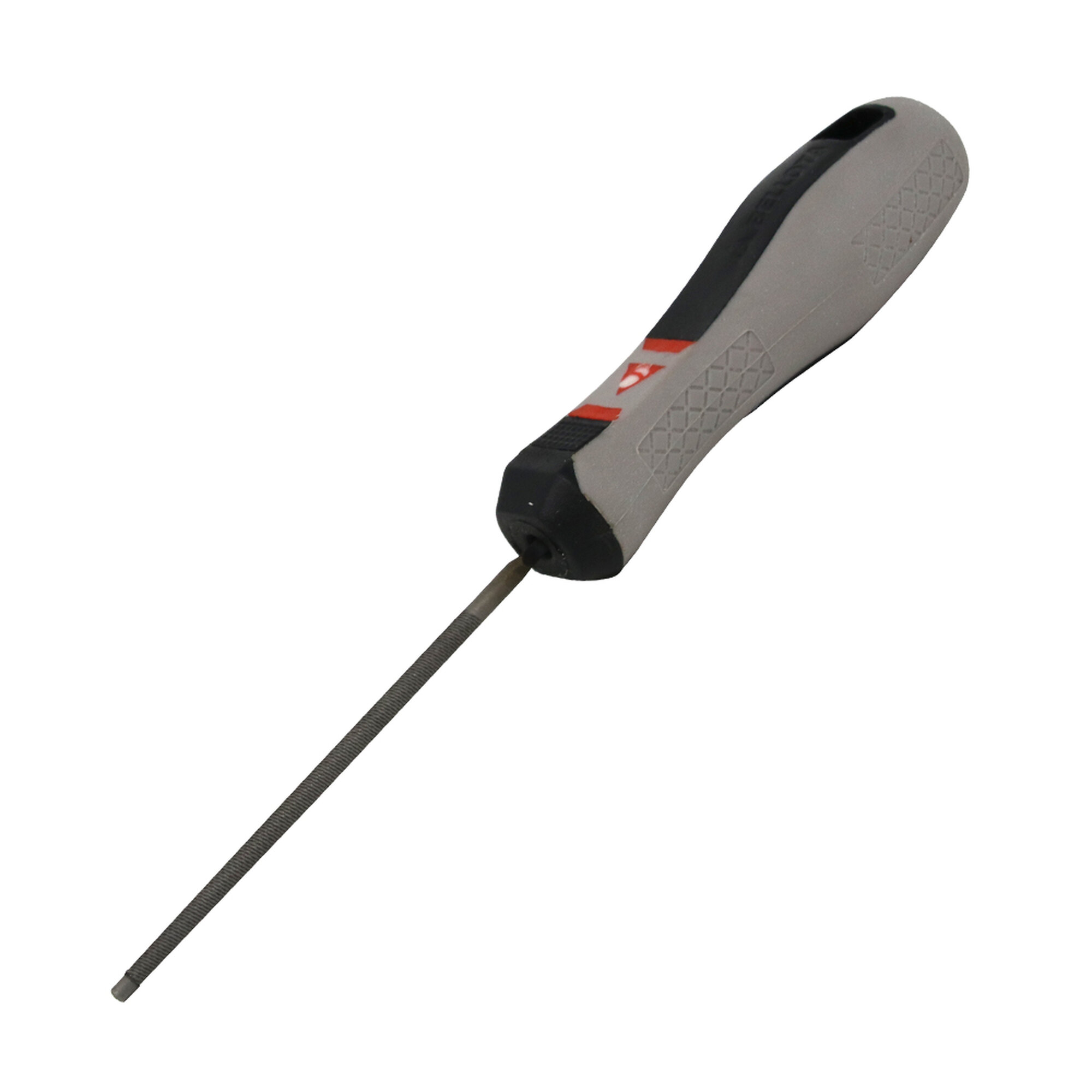 Lima mecánico redonda con mango bimaterial / 4004MB