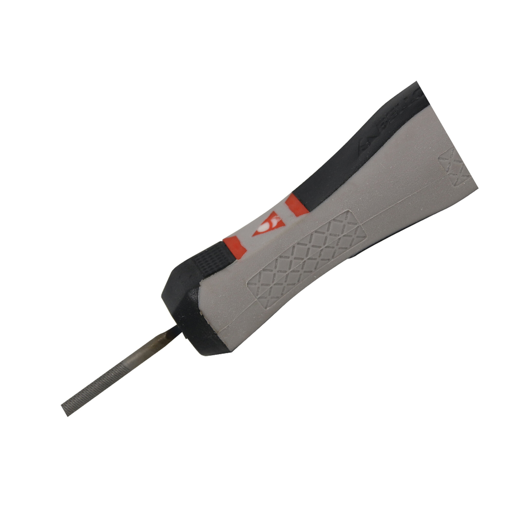 Lima mecánico redonda con mango bimaterial / 4004MB