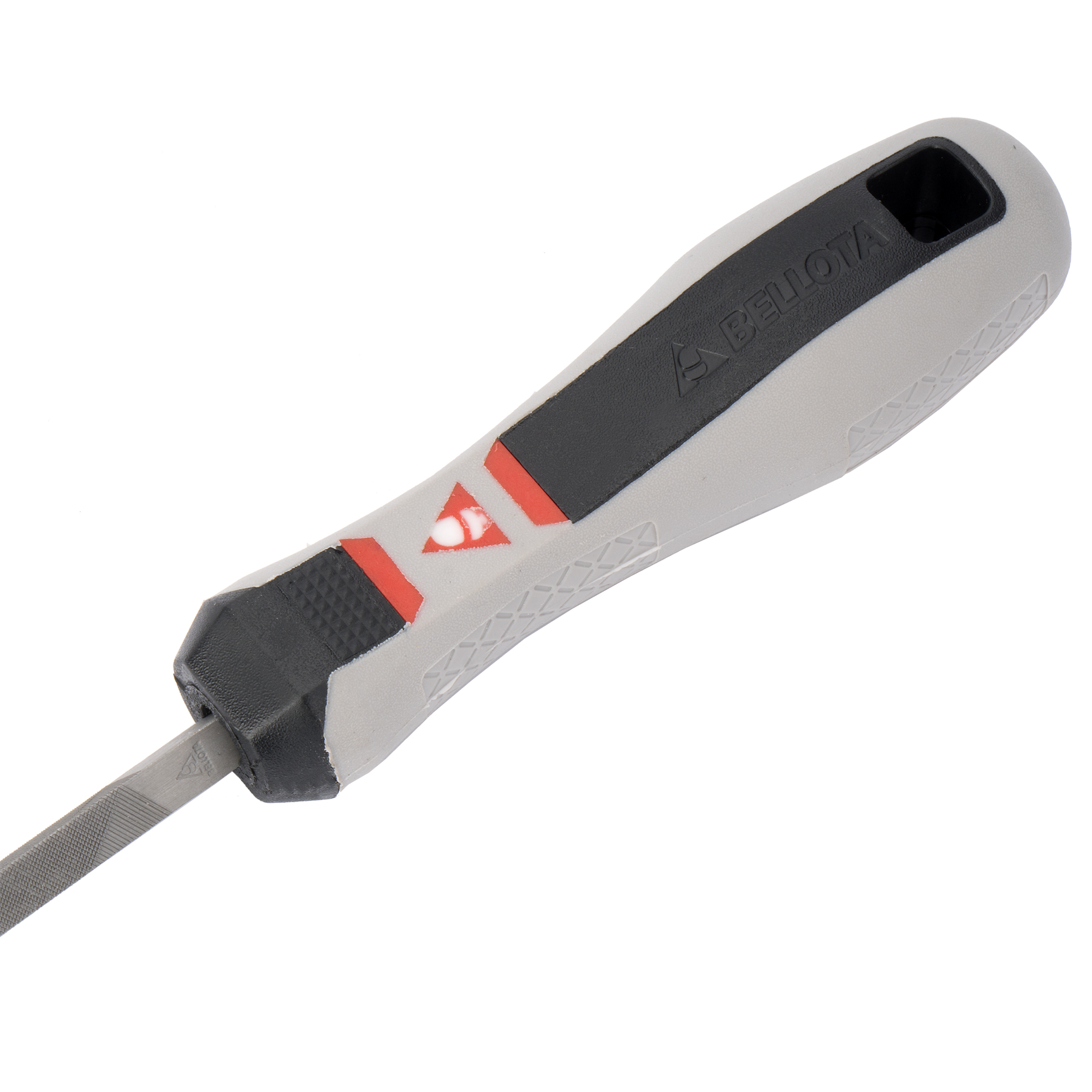 Lima mecánico triangular con mango bimaterial / 4005MB