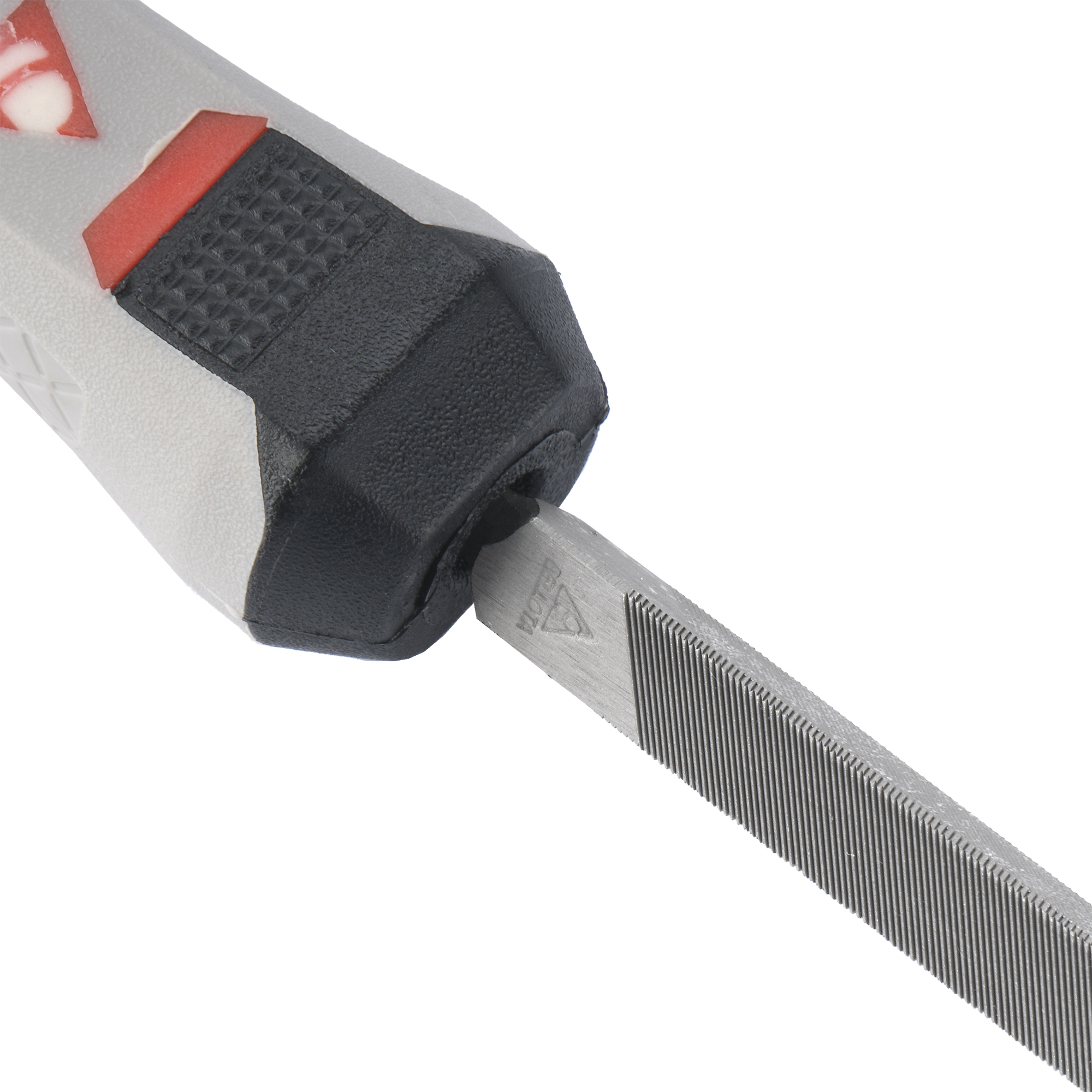 Lima afilado triangular normal para sierra con mango bimaterial / 4042MB