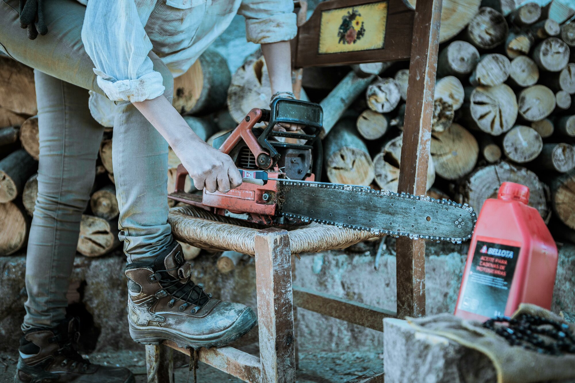 Lima afilado redonda para motosierra / 4050