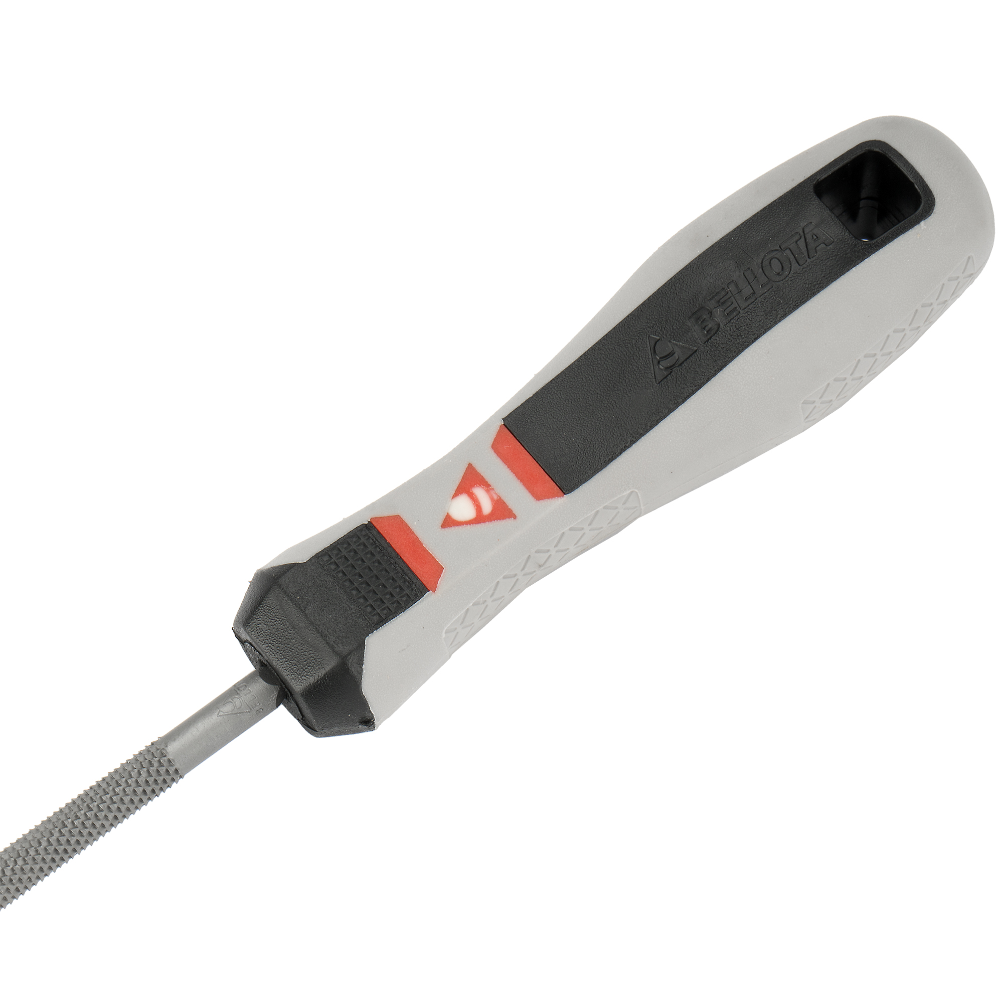 Escofina carpintero redonda con mango bimaterial / 4104MB