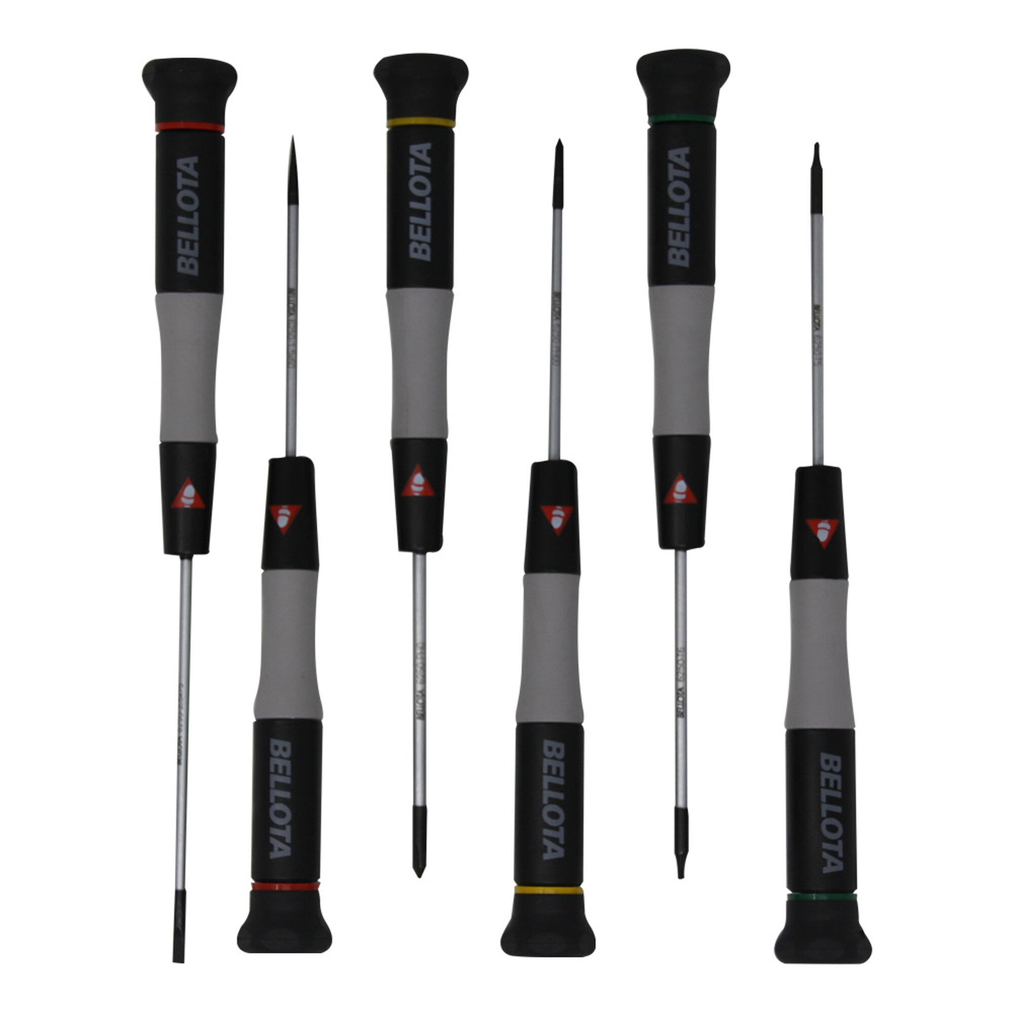 Juego destornilladores precisión de 6 piezas para apretar y soltar tornillos / 6250J