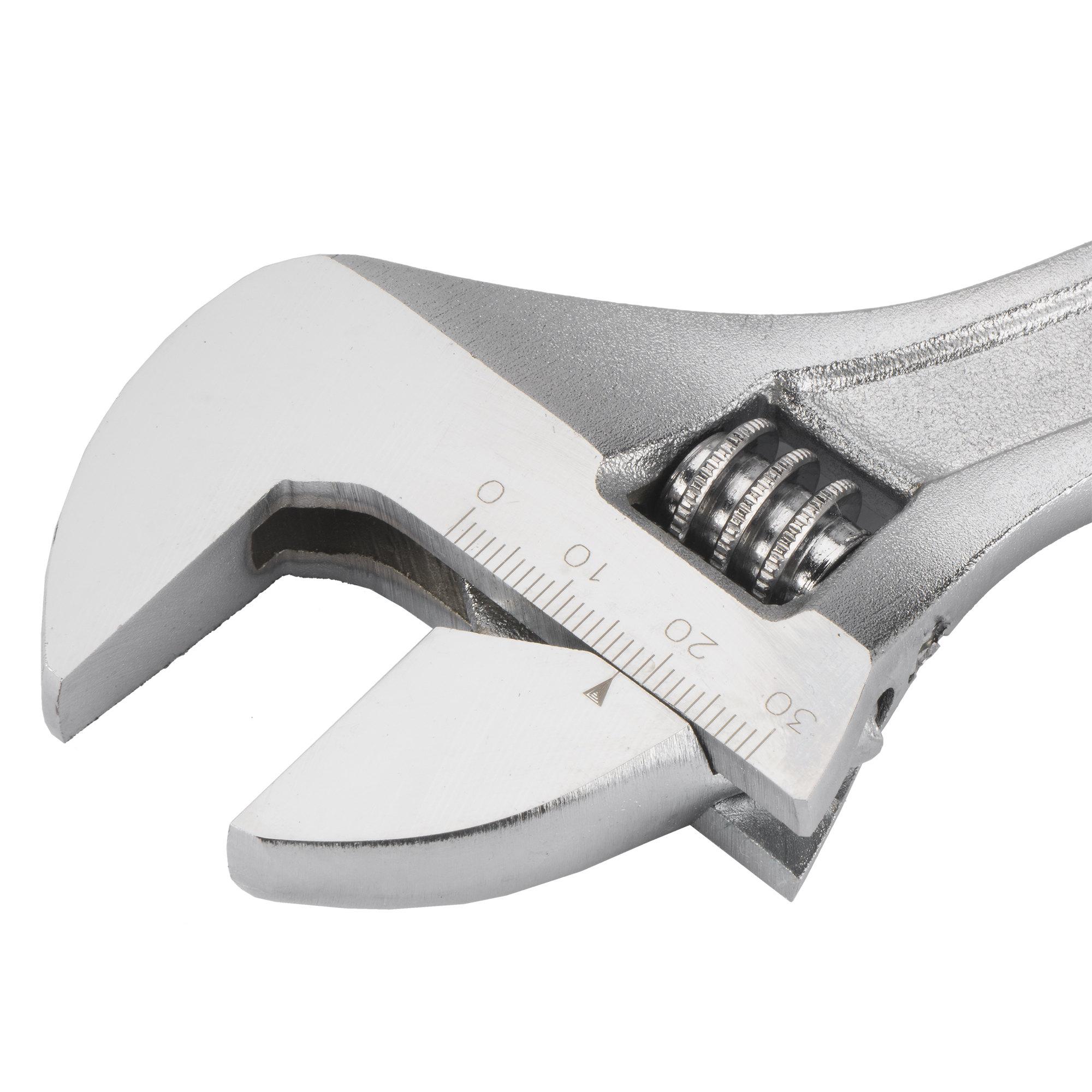 Llave ajustable de moleta central forjada en acero CrV / 6460