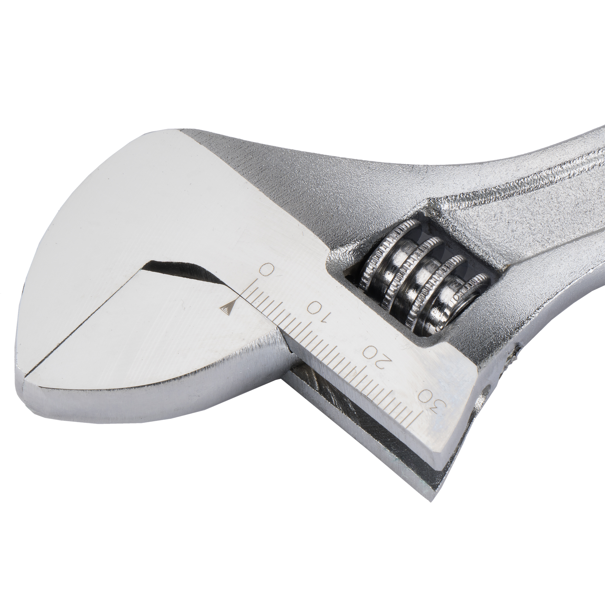 Llave ajustable de moleta central forjada en acero CrV / 6460