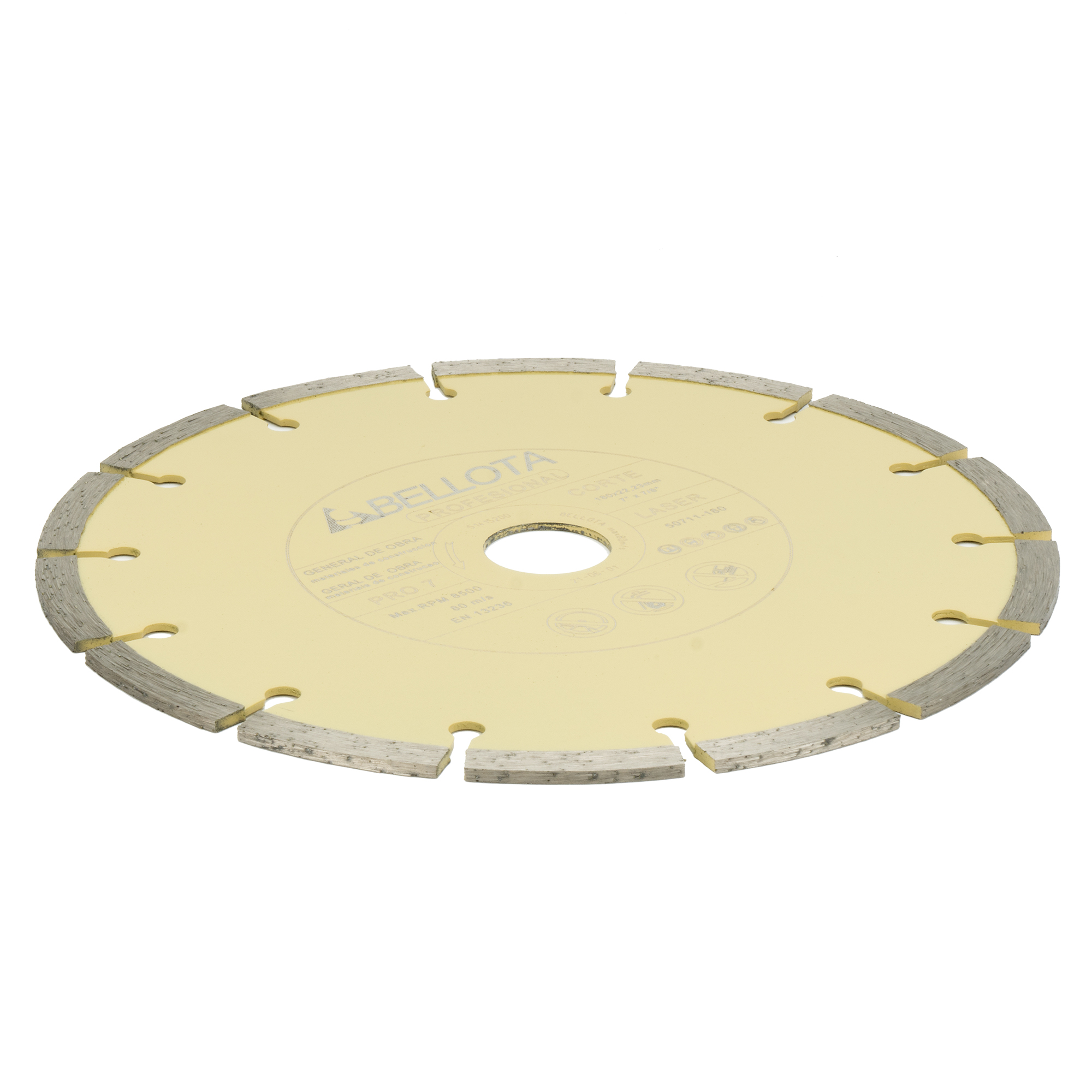 Disco diamante segmentado general de obra Pro7 corte seco / 50711