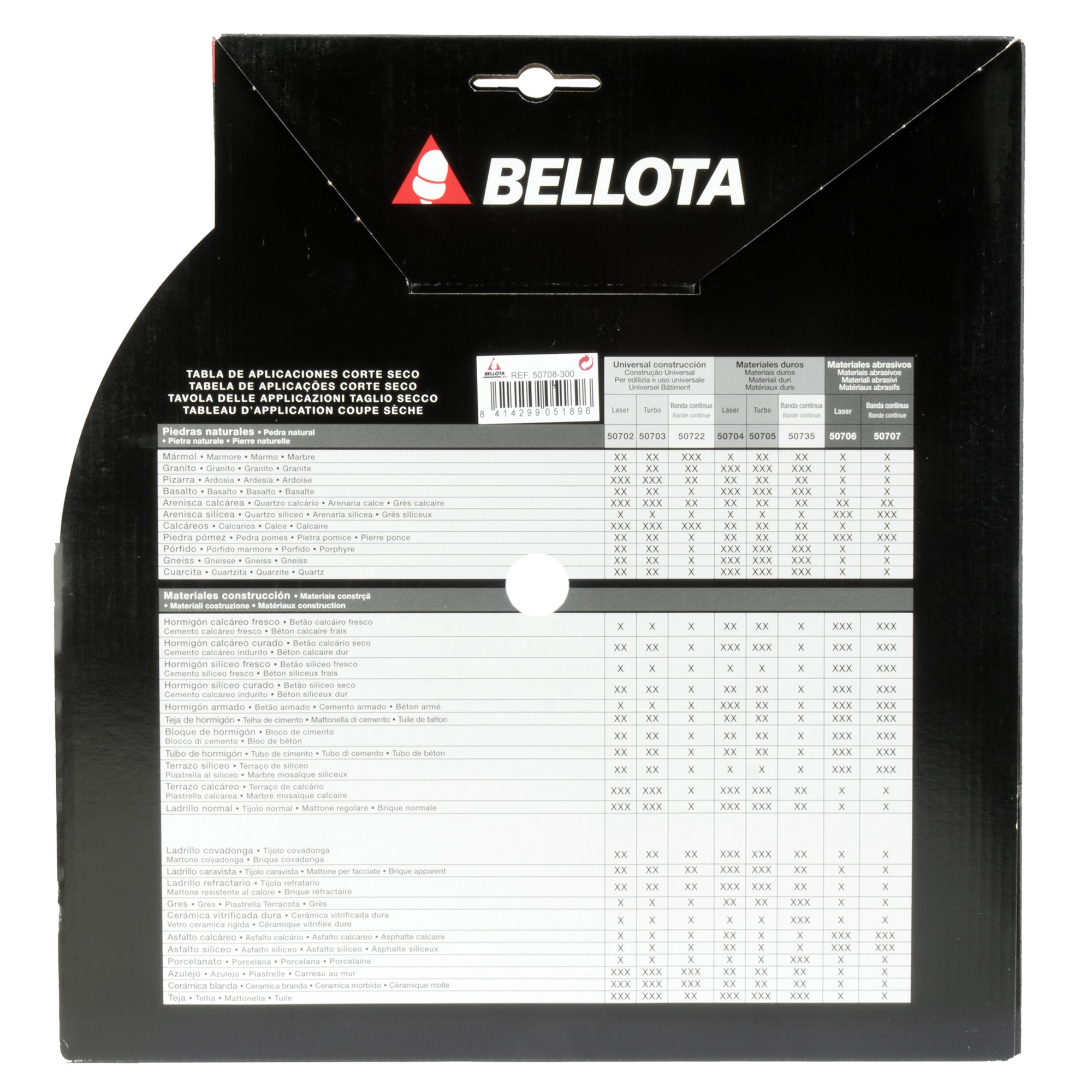 Disco diamante segmentado general de obra corte húmedo / 50708