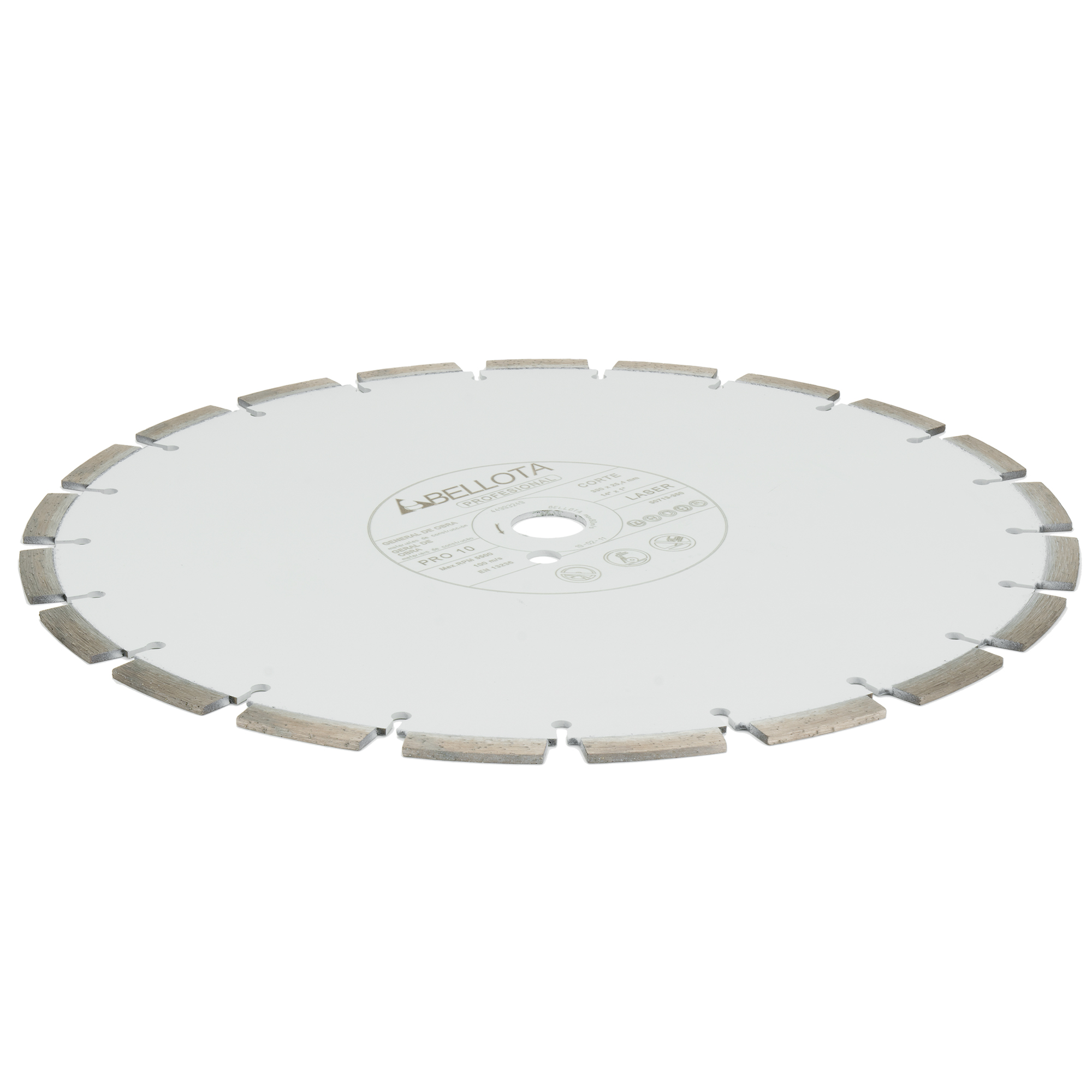 Disco diamante segmentado general de obra pro8 corte húmedo / 50713