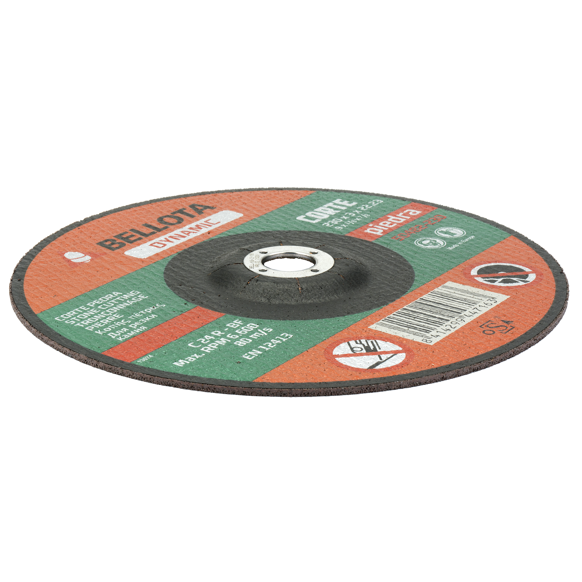 Disco abrasivo dynamic para corte piedra, 3 mm / 50482