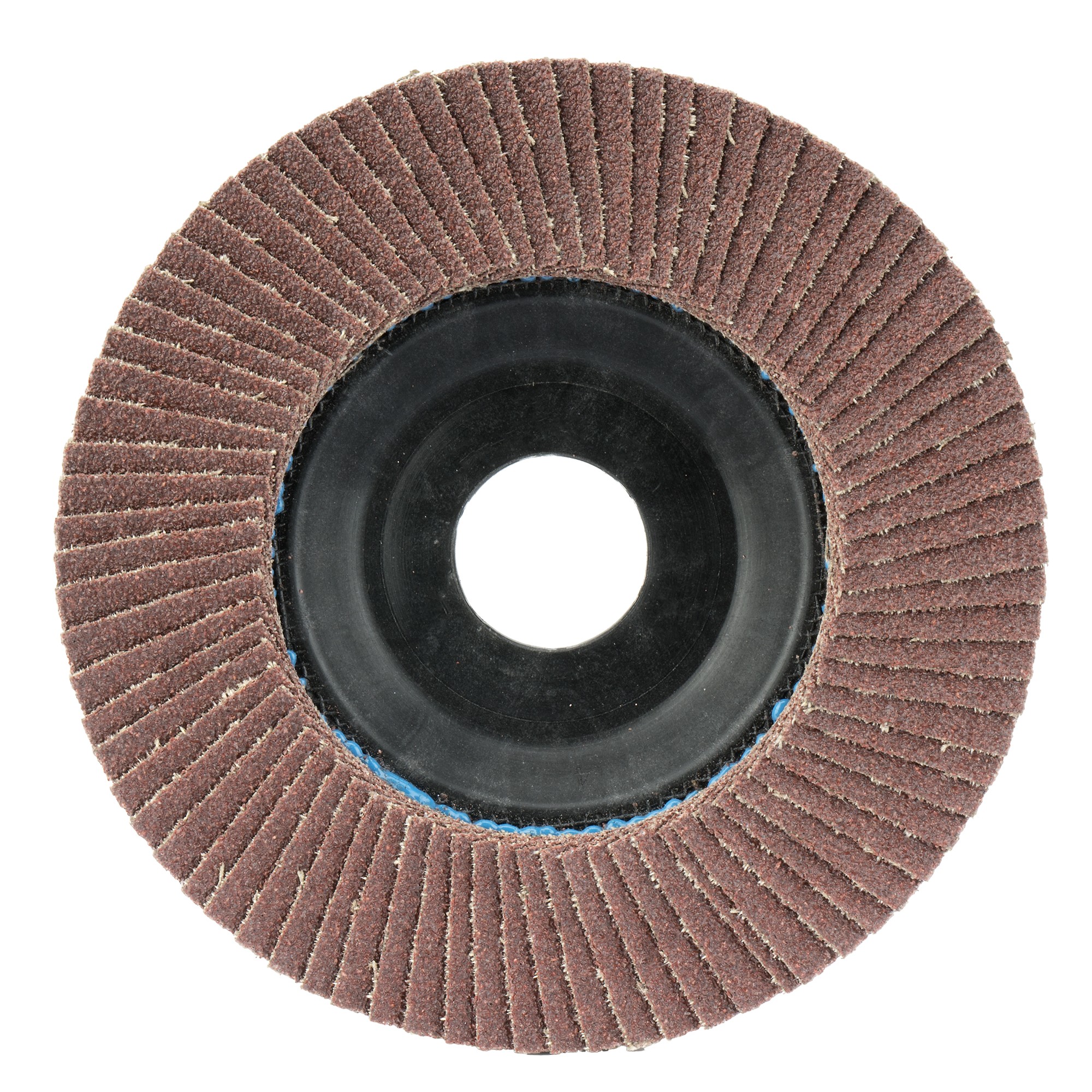 Disco de láminas base plana poliamida para desbaste madera-metal, grano A / 50501