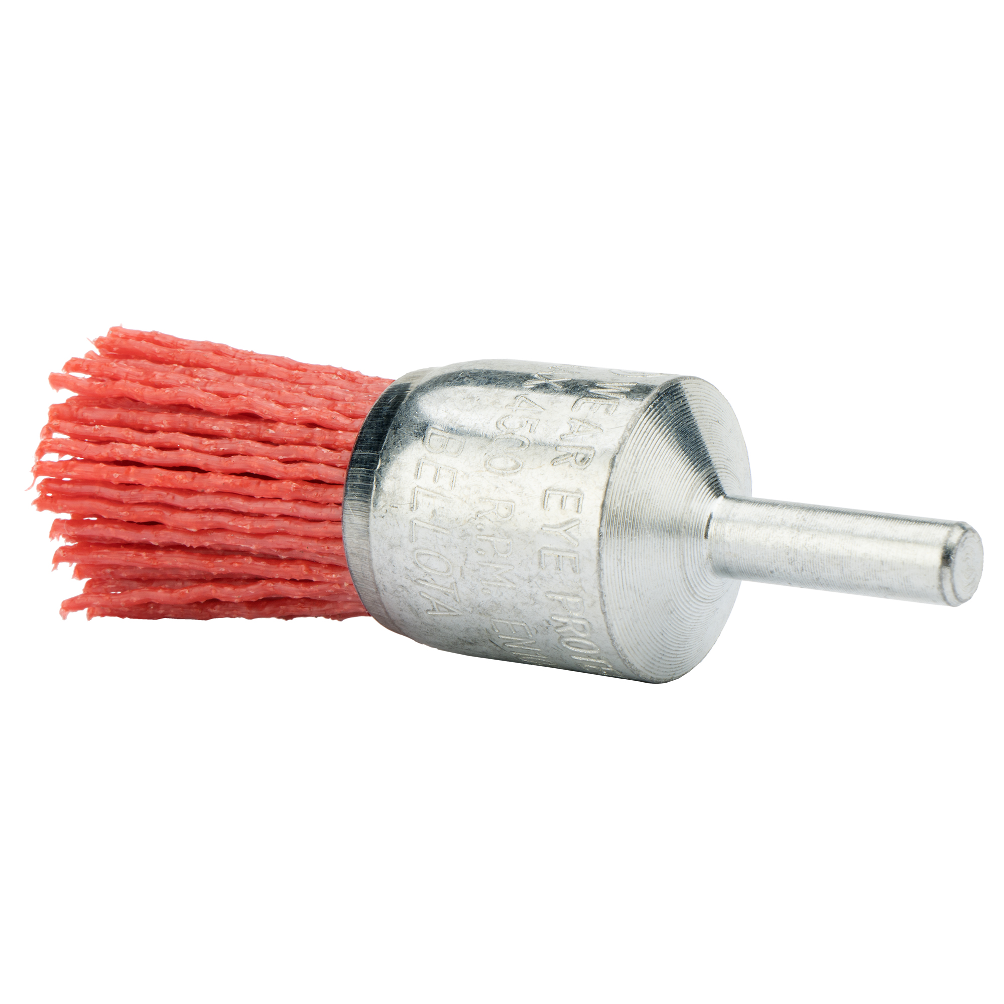 Cepillo brocha con perno, hilo de nylon grano basto SiC 80 / 50827B