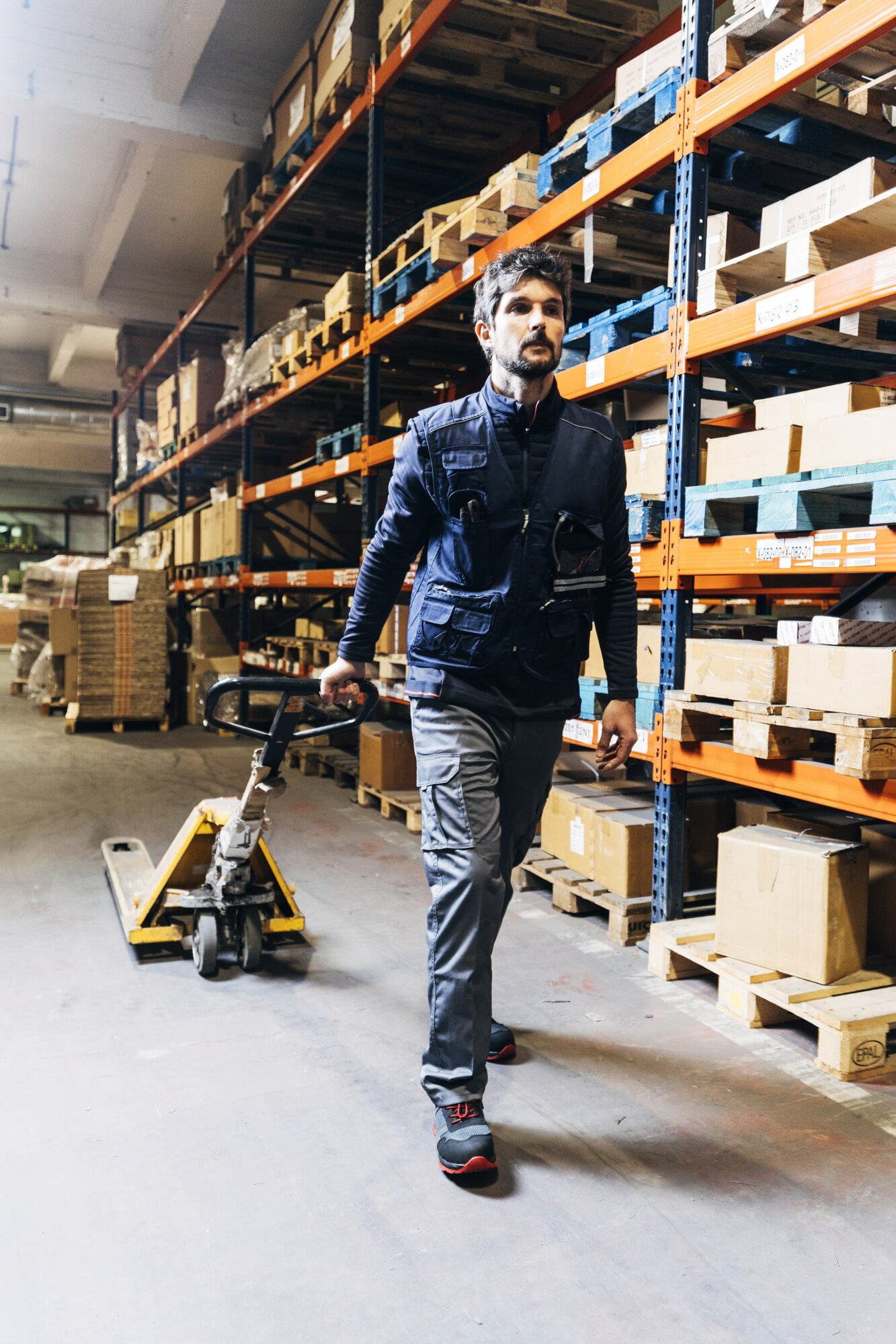 Zapato de seguridad Street S1P Rojo / 72350BR