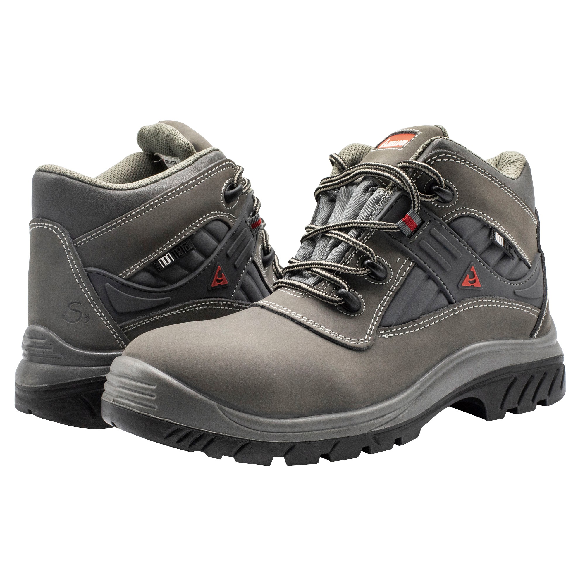 Bota de seguridad Nonmetal Light S3 Gris / 72208G