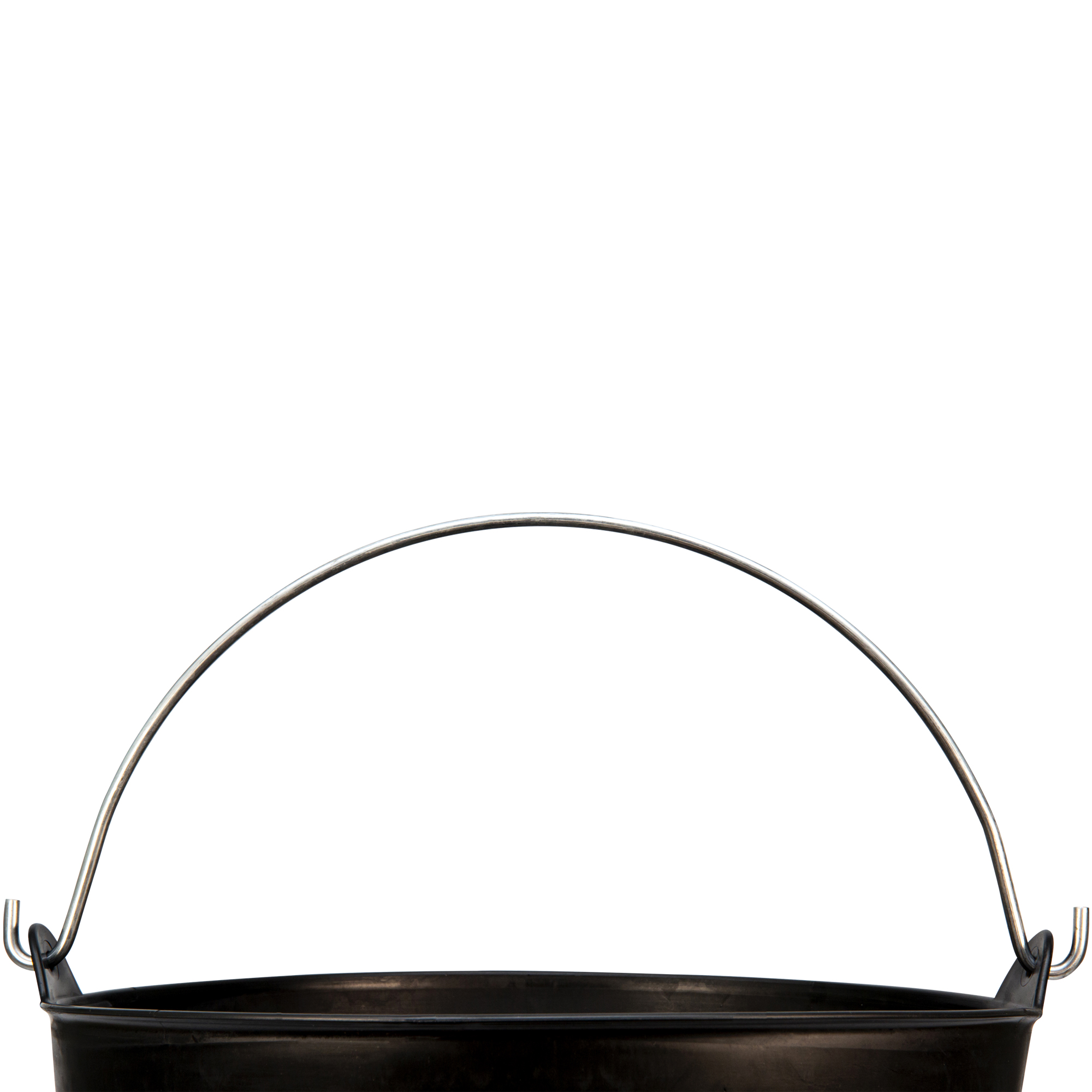 Capazo 26 litros asa metálica negro / BKT26BM