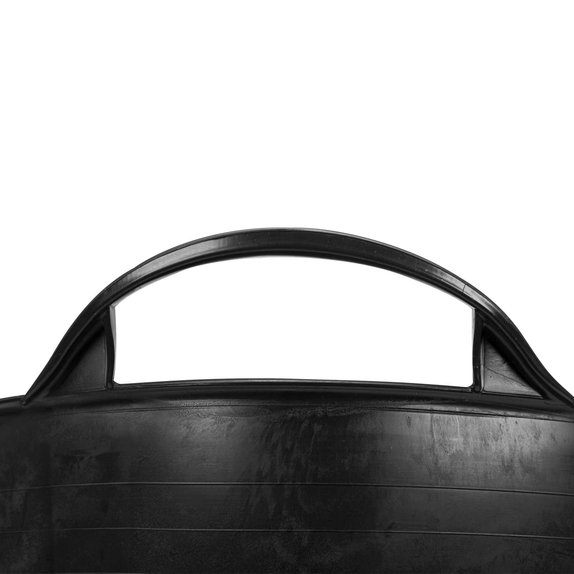 Capazo vendimia asa plástico negro / BKT30BP