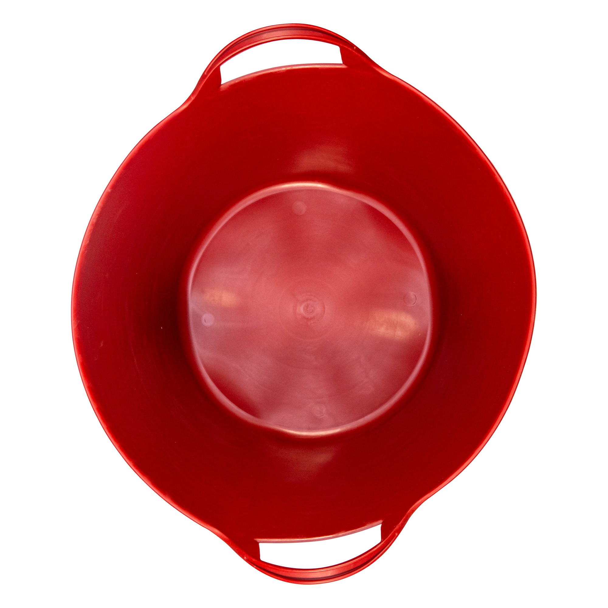 Capazo asa plástico rojo / BKTRP