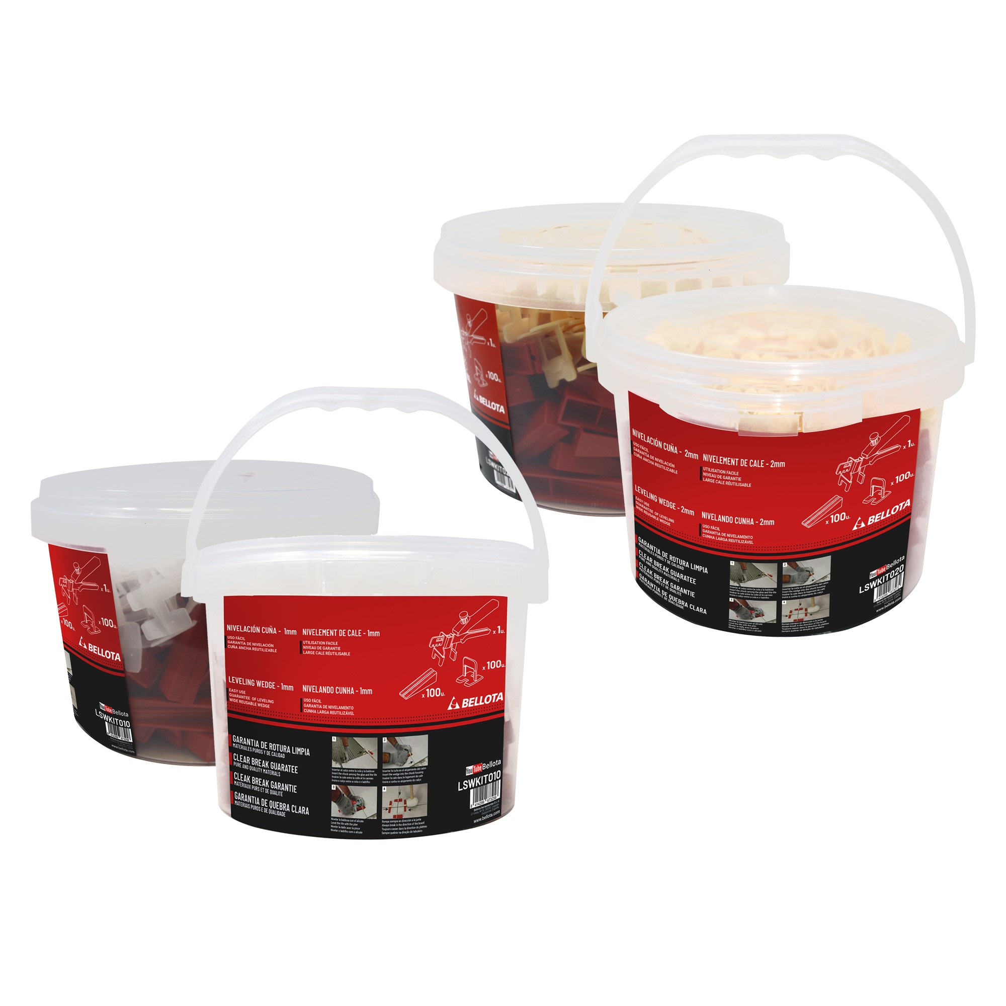 Kit de nivelación cerámica para sistema cuña / LSWKIT