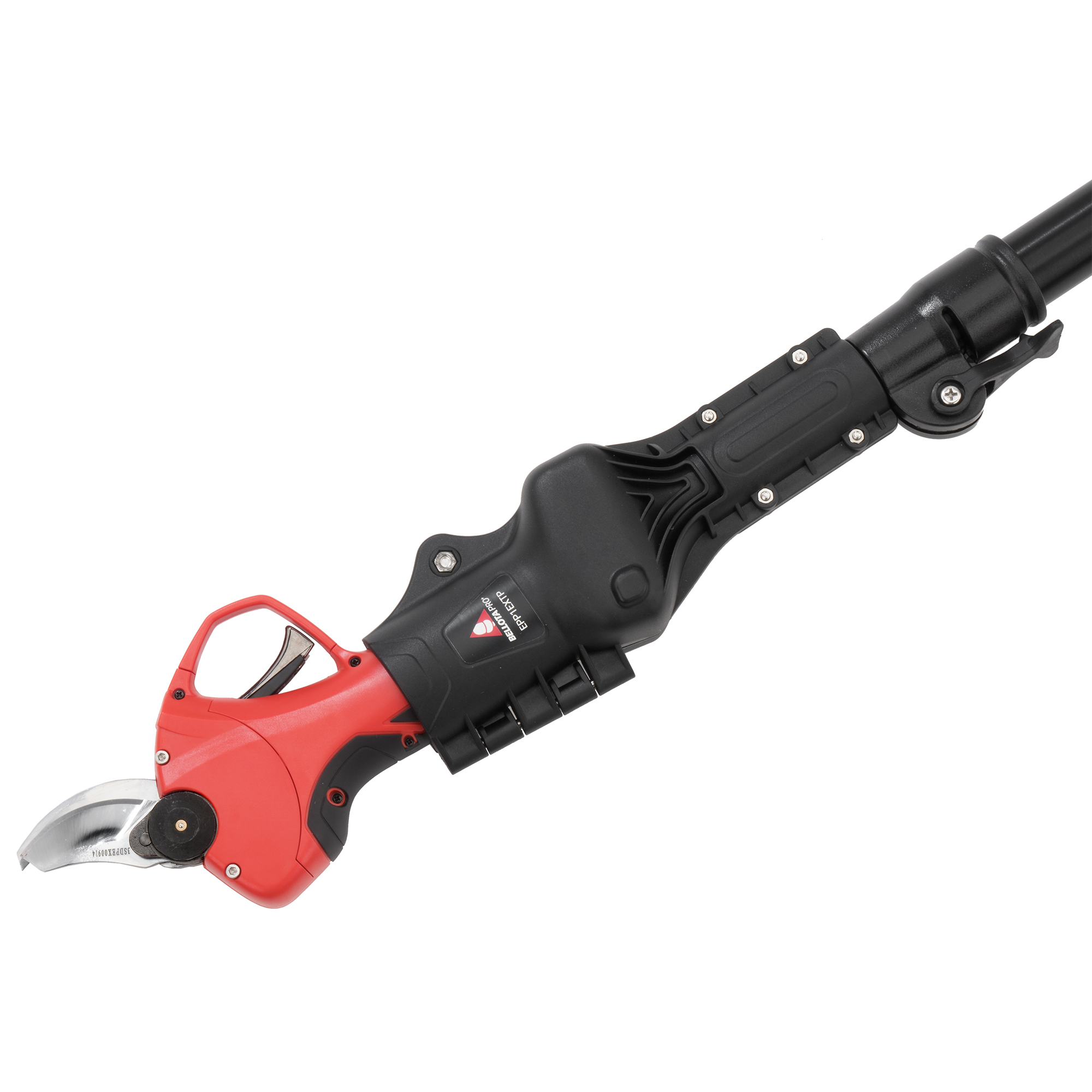 Pértiga extensible hasta 2,2m compatible con las tijeras eléctricas a batería  de la primera generación/ EPP1EXTP