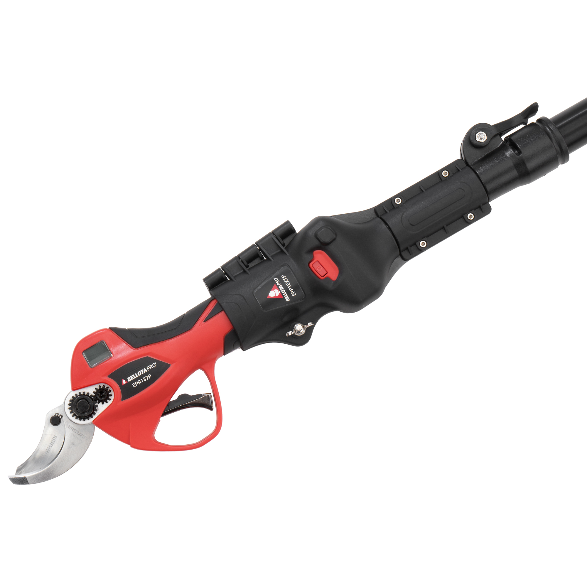 Pértiga extensible hasta 2,2m compatible con las tijeras eléctricas a batería  de la primera generación/ EPP1EXTP