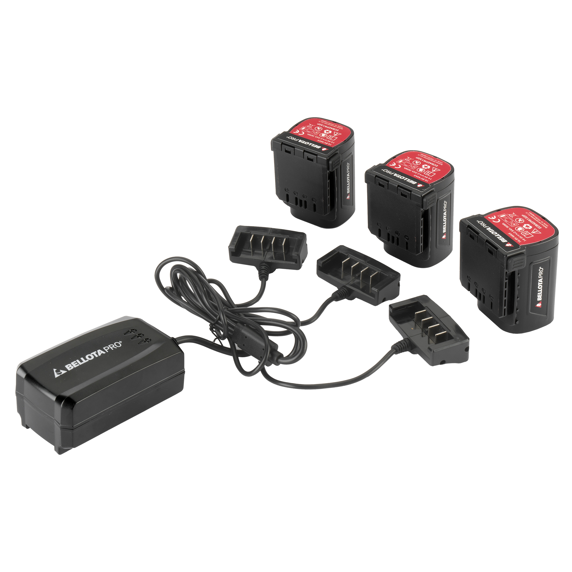 Cargador de tres vías para batería de tijera eléctrica sin cable / ECCHEPR