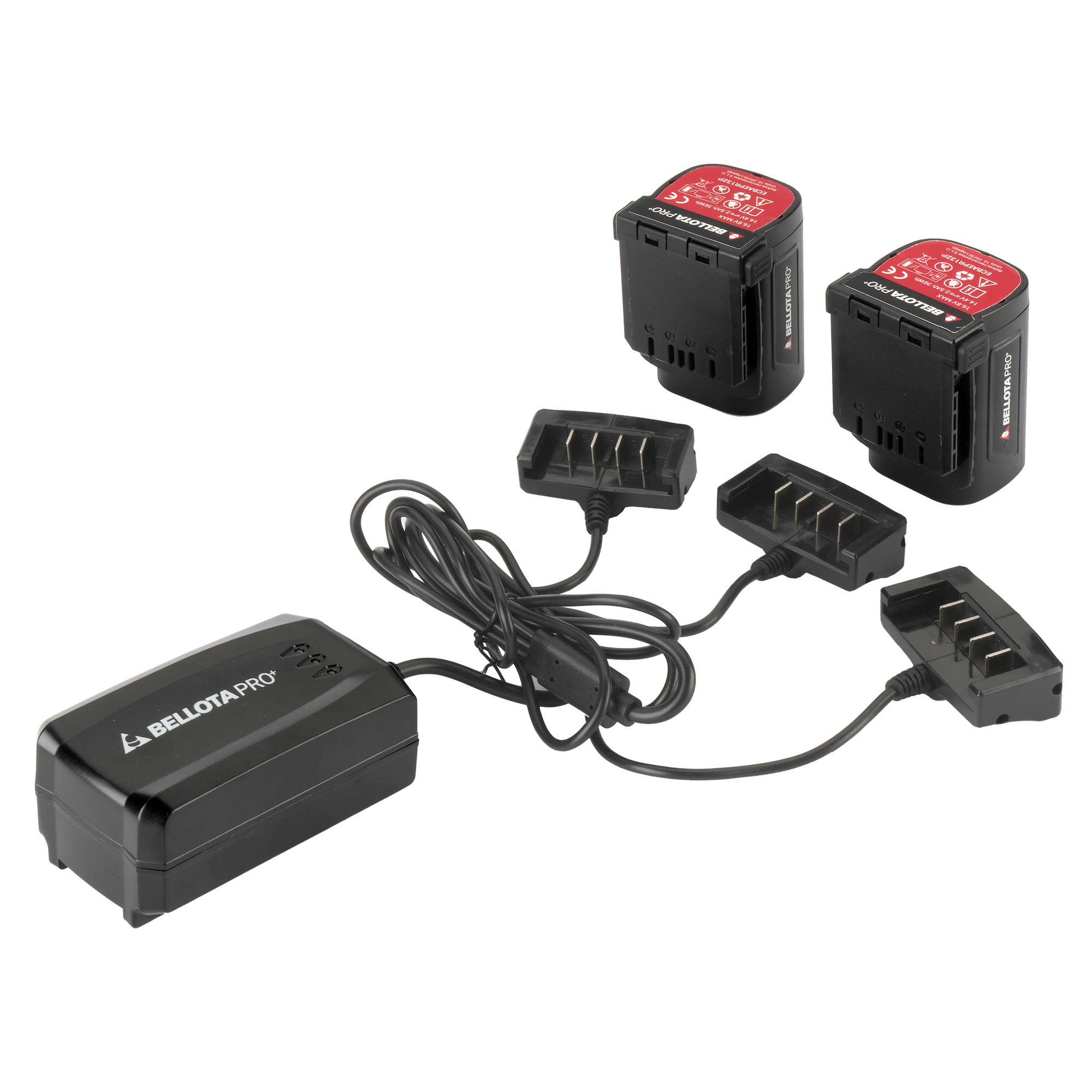 Cargador de tres vías para batería de tijera eléctrica sin cable / ECCHEPR