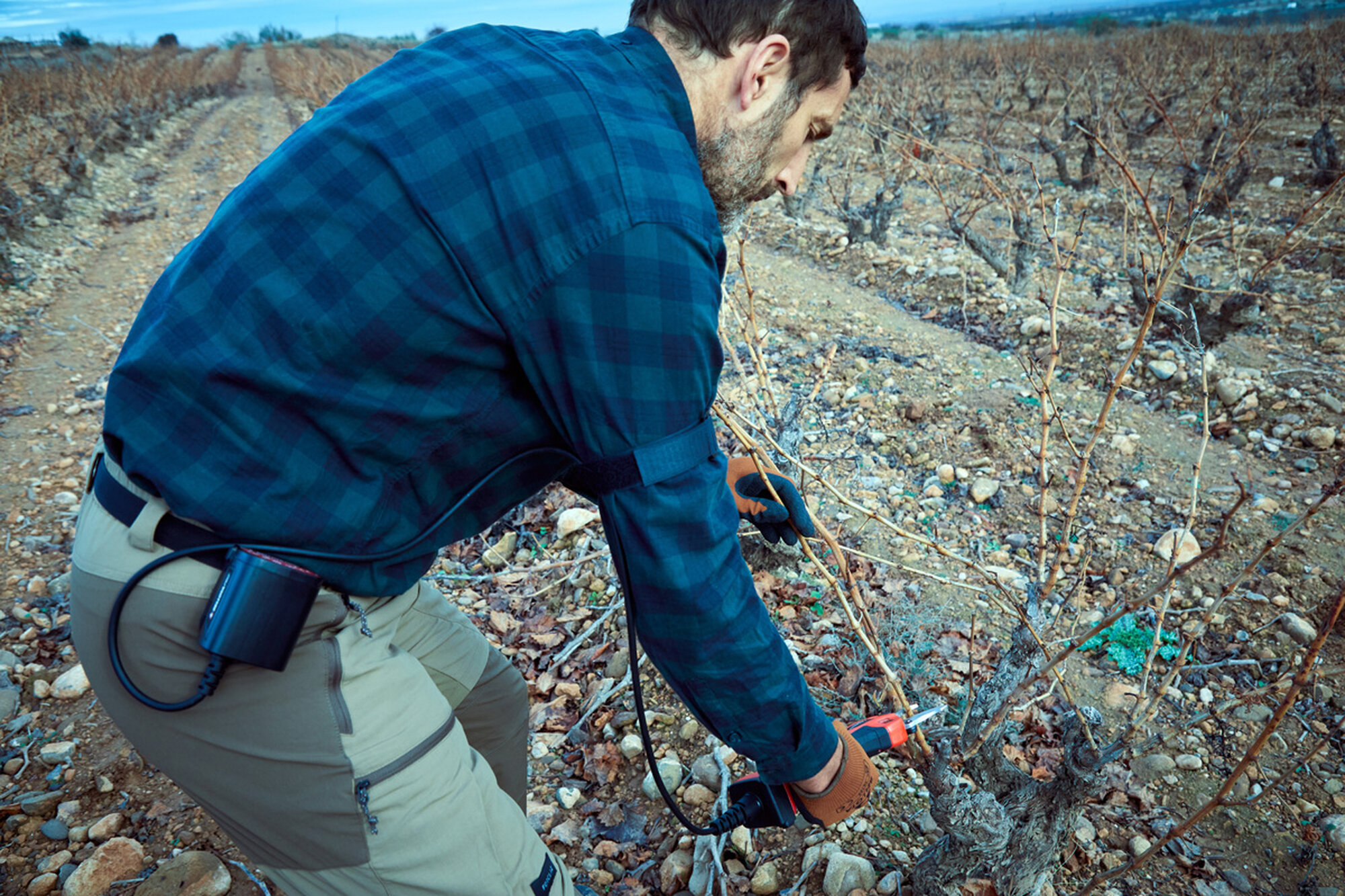 Cable extensor de batería para tijera y motosierra eléctrica / ECEC115P