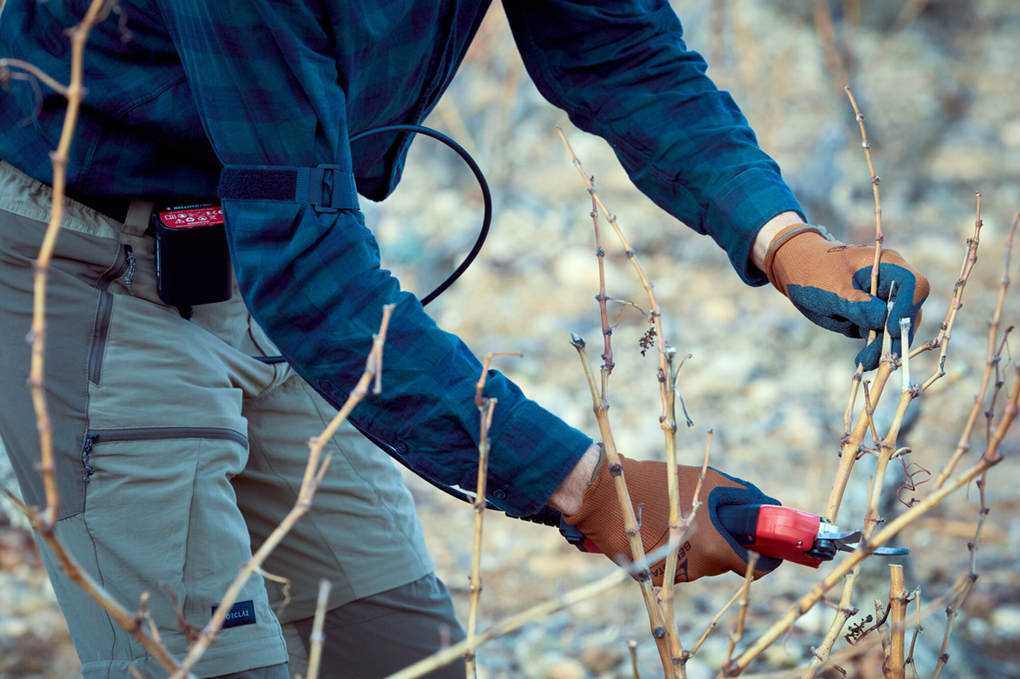 Cable extensor de batería para tijera y motosierra eléctrica / ECEC115P