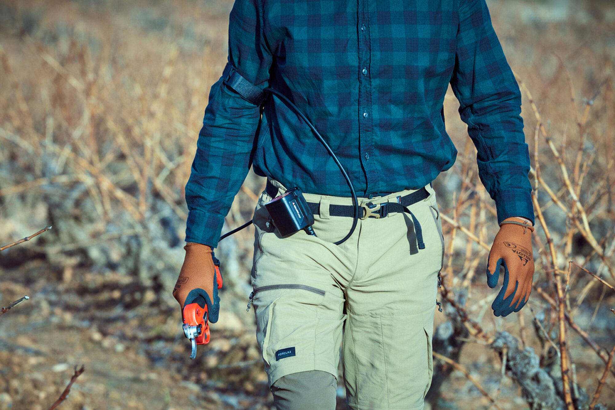 Cable extensor de batería para tijera y motosierra eléctrica / ECEC115P