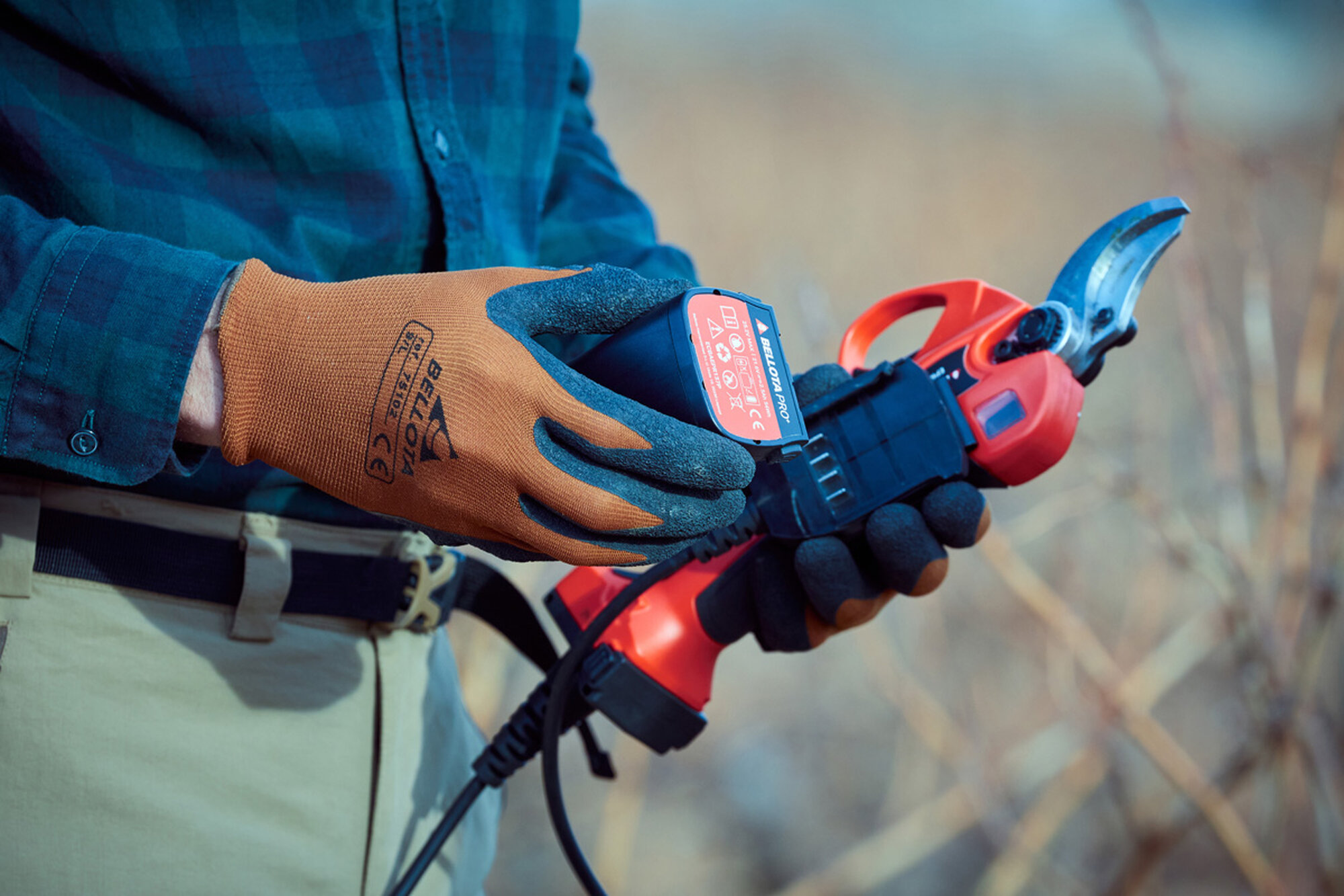 Cable extensor de batería para tijera y motosierra eléctrica / ECEC115P