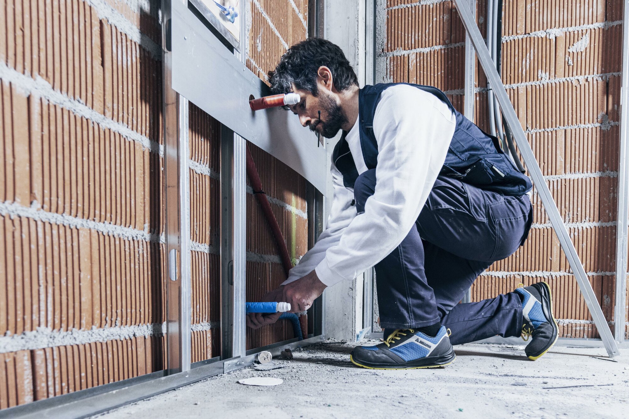 Zapatilla de seguridad Flex Nitro S1P Blue / FWT05BY