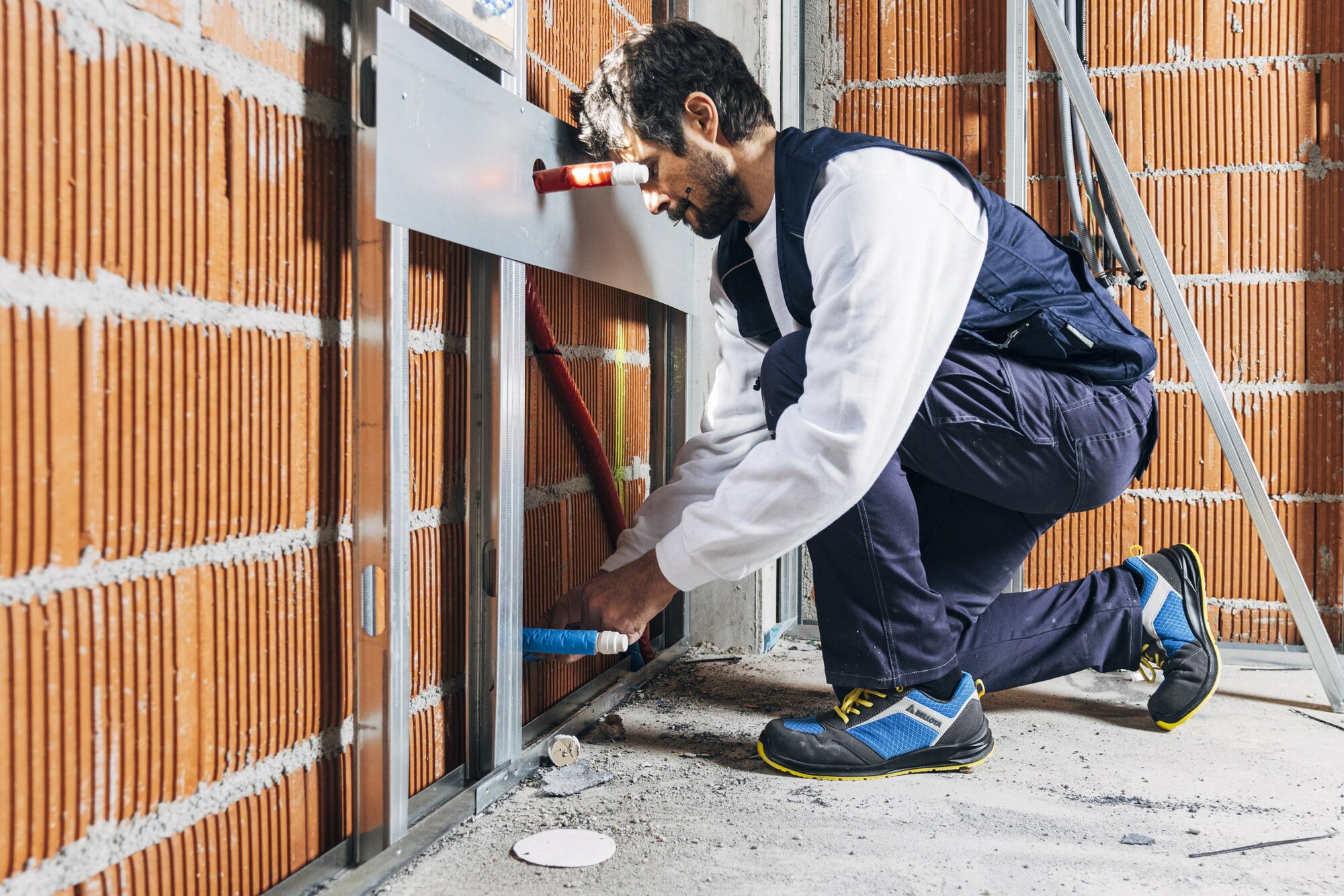 Zapatilla de seguridad Flex Nitro S1P Blue / FWT05BY