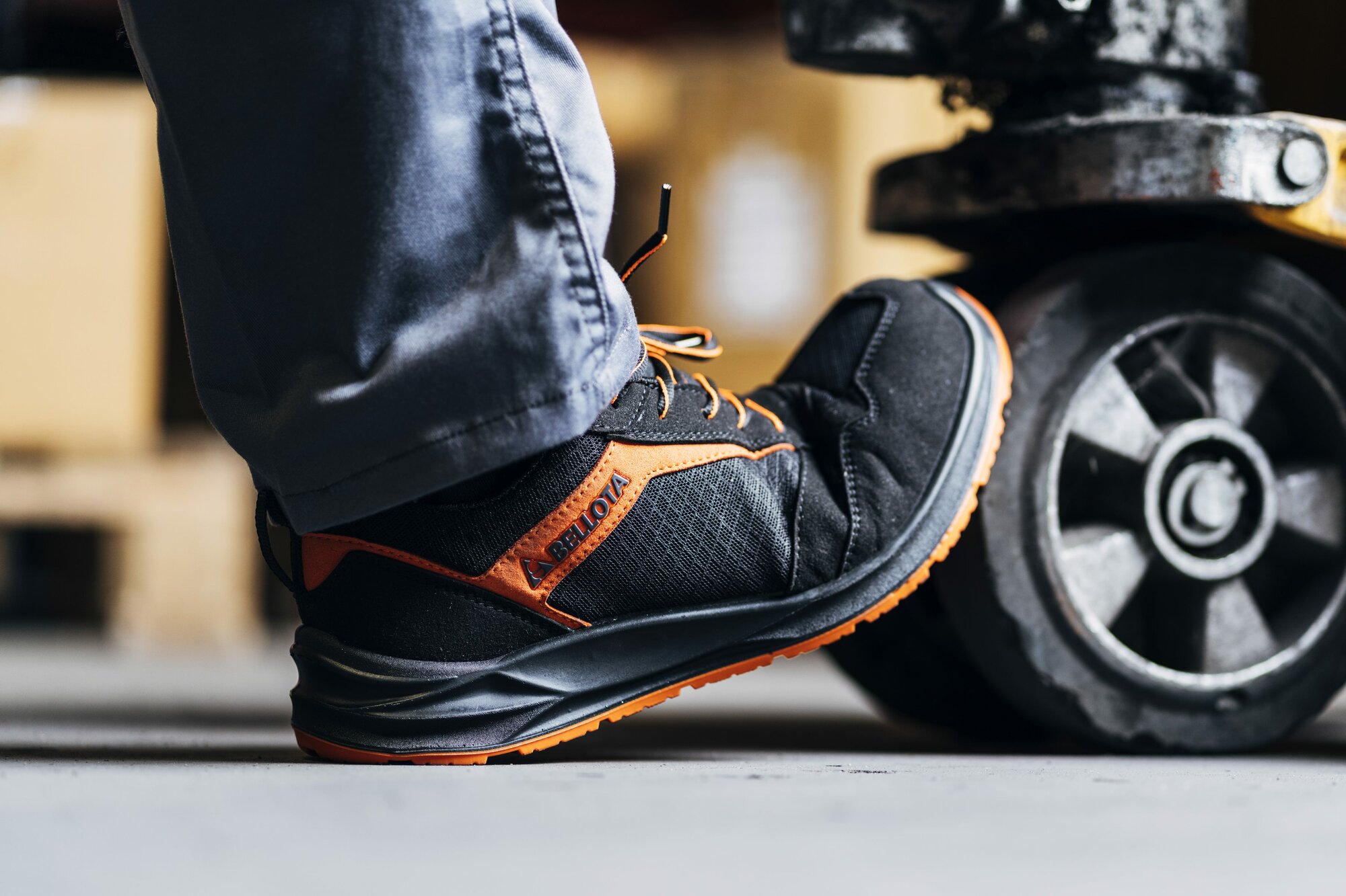 Zapatilla de seguridad Flex Nitro S1P Orange / FWT05BO