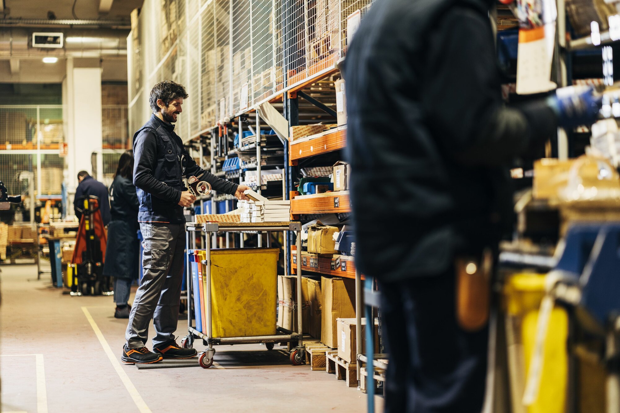 Zapatilla de seguridad Flex Nitro S1P Orange / FWT05BO